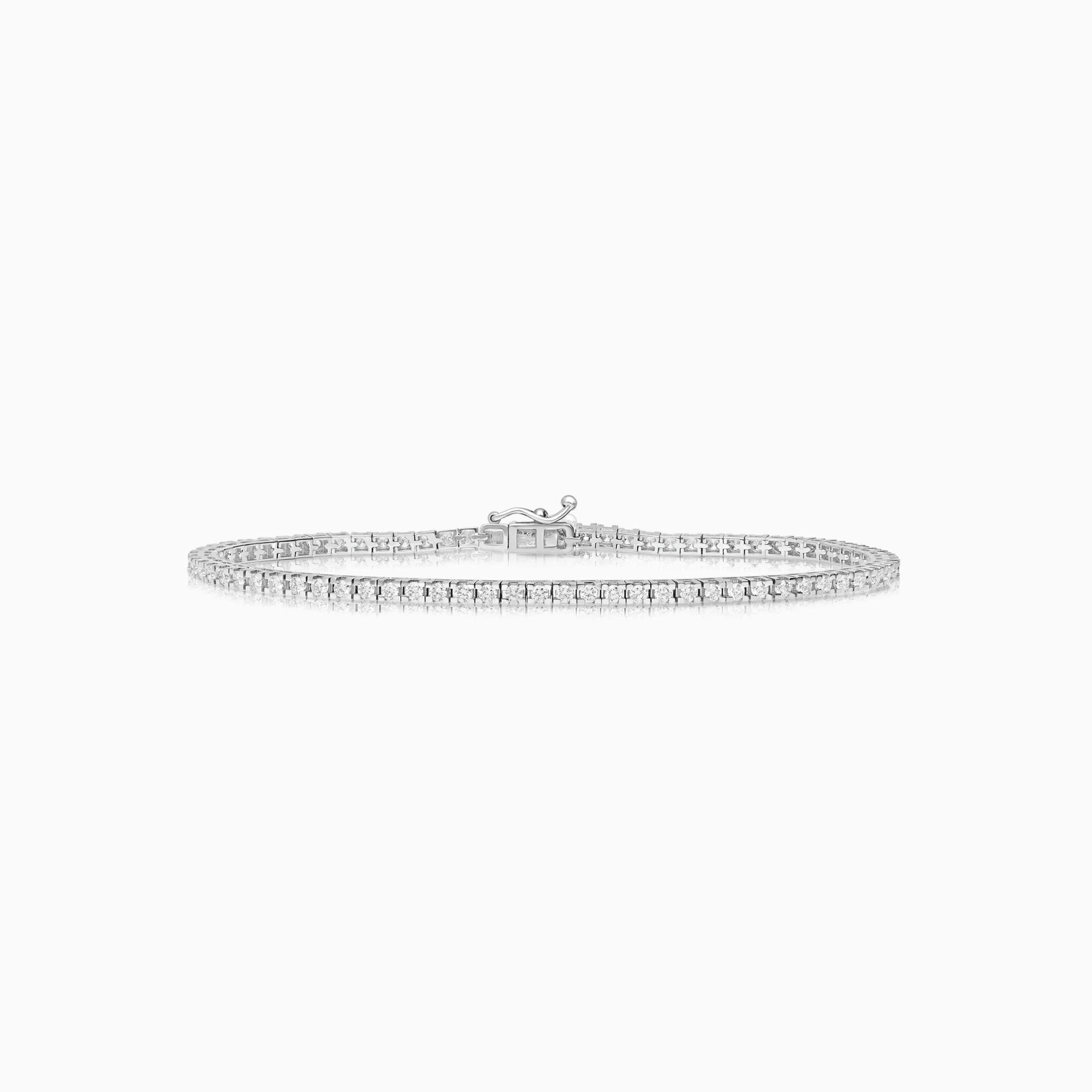 Tennisarmband 1,73ct 18K vitguld