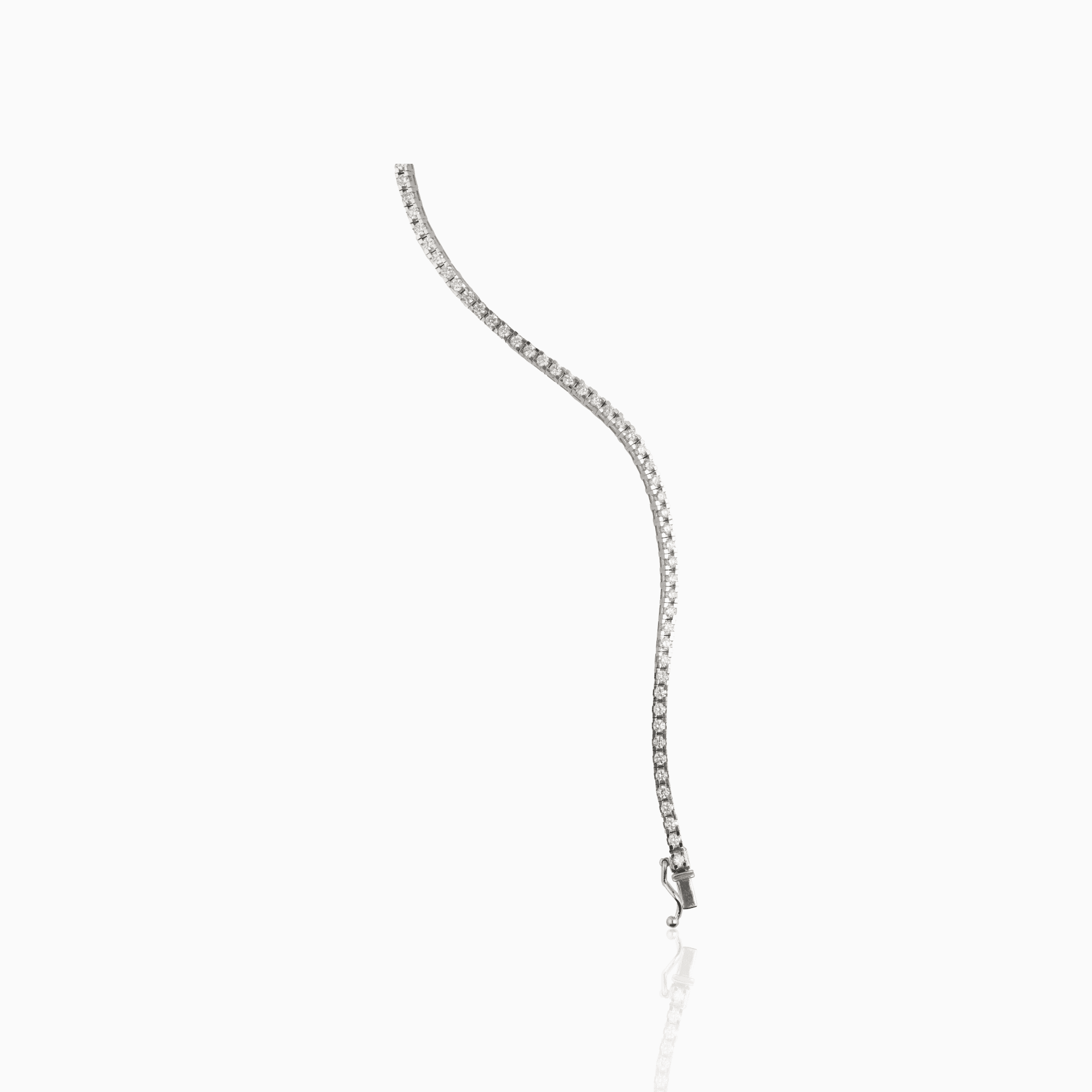 Tennisarmband 1,73ct 18K vitguld