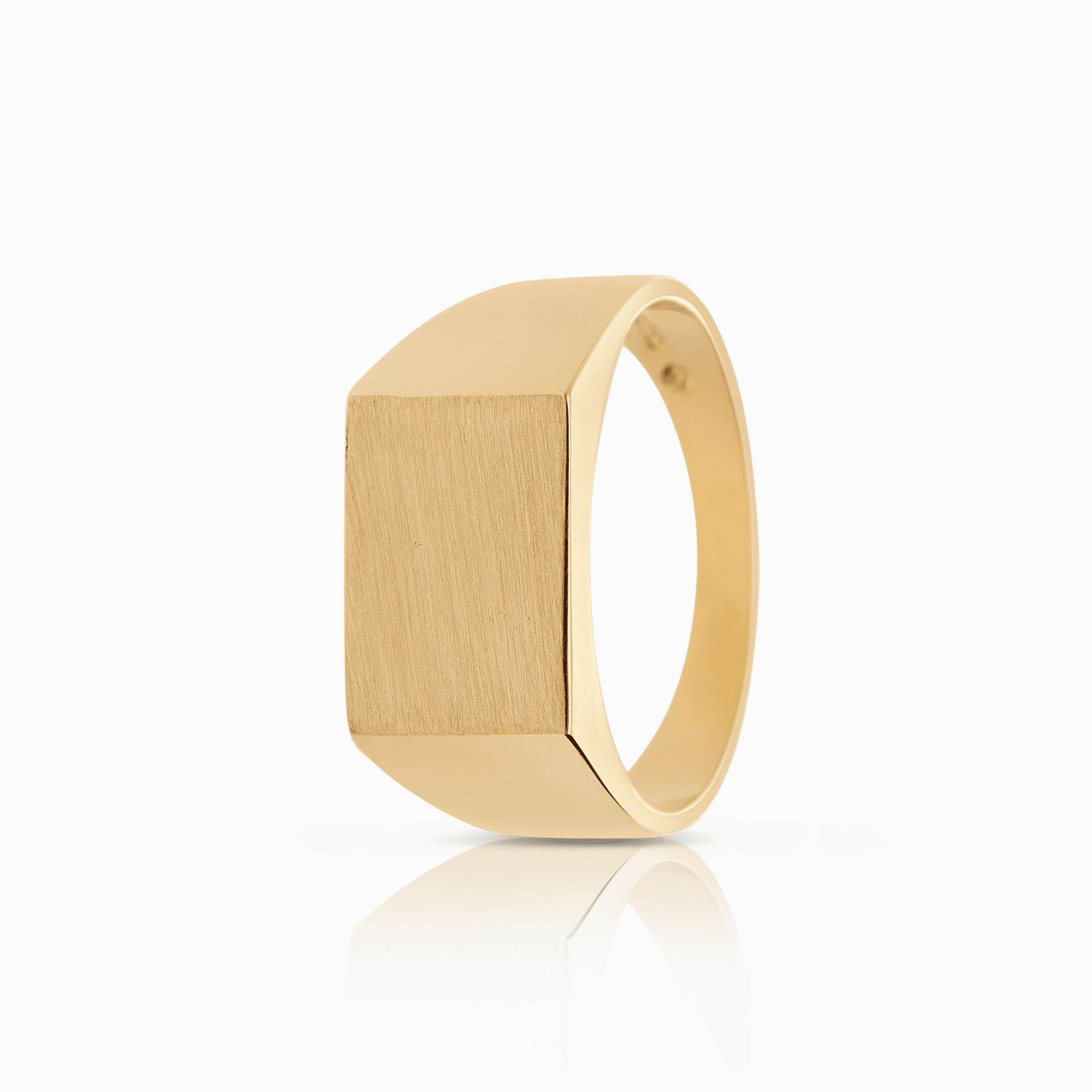 Signet ring 6.9g 18K gold