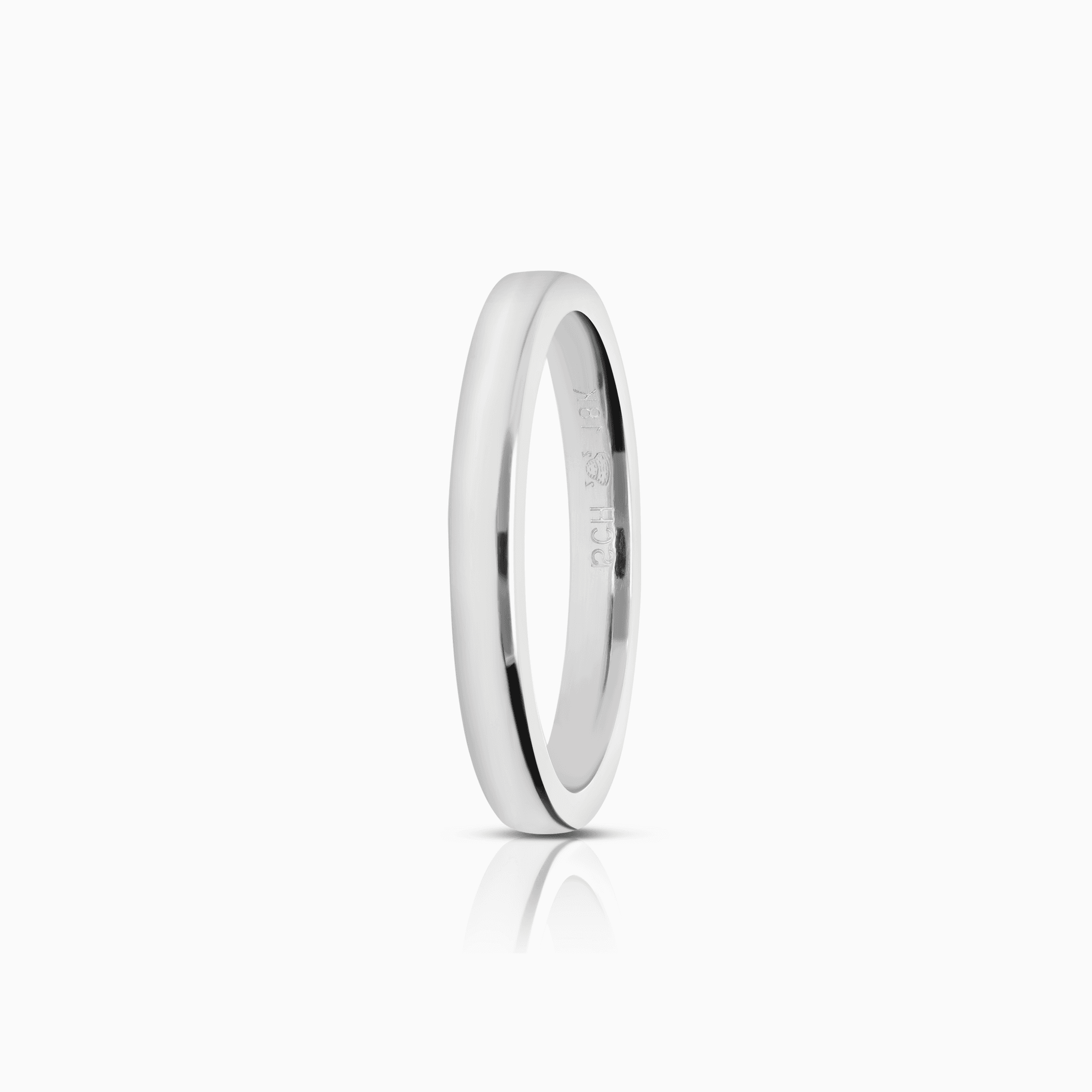 Slät ring 5,58g 18K vitguld