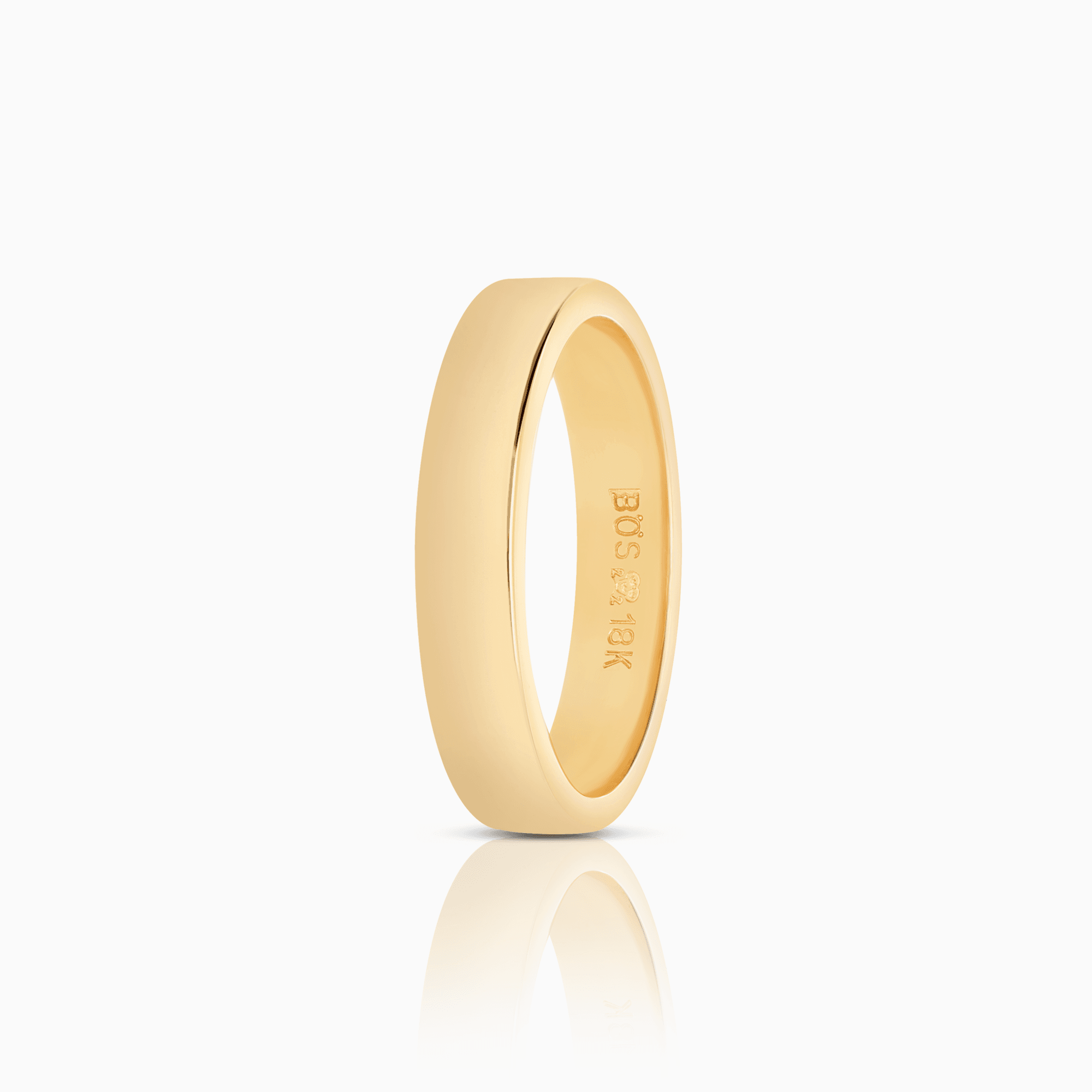 Slät ring 4,87g 18K guld