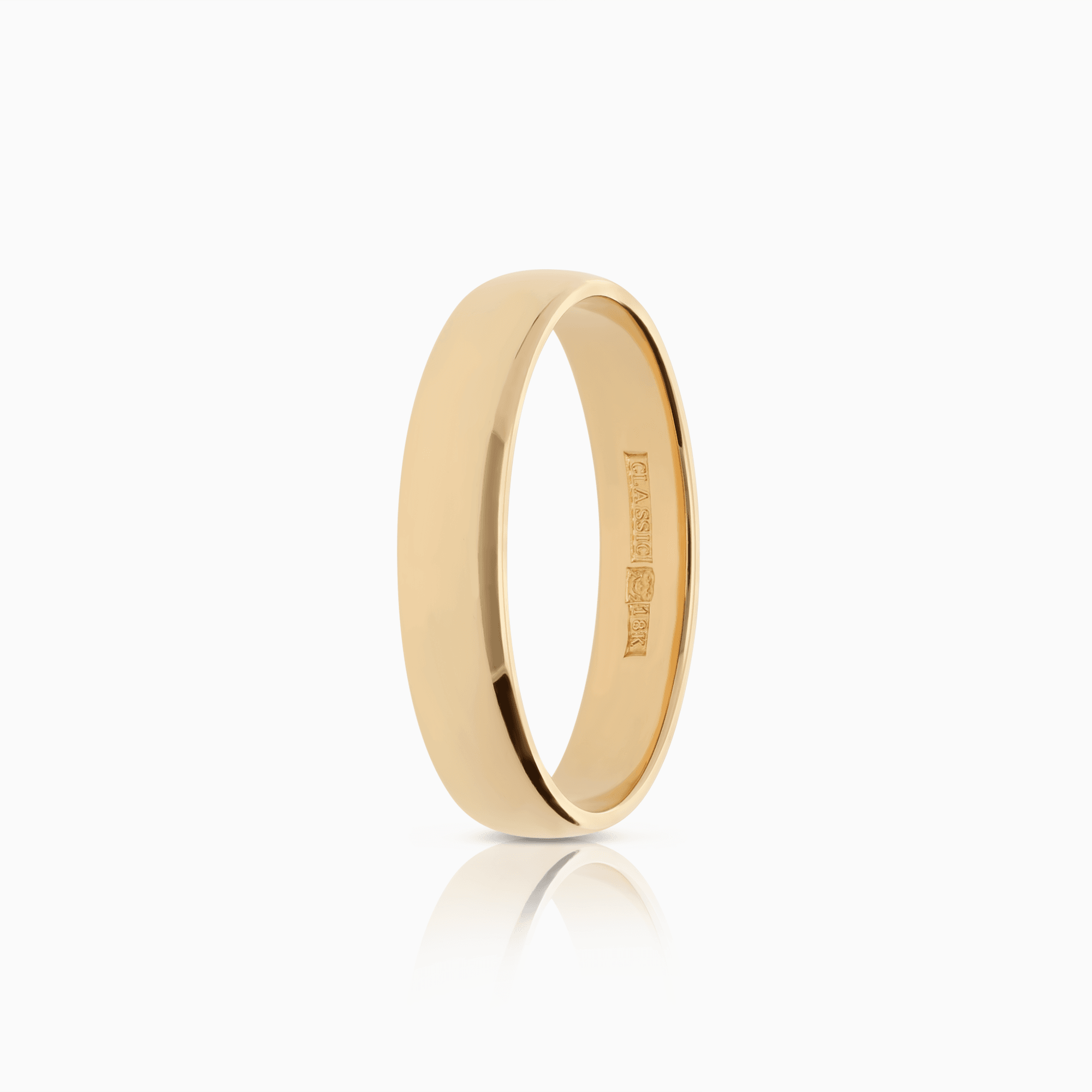 Plain ring 4.70g 18K gold