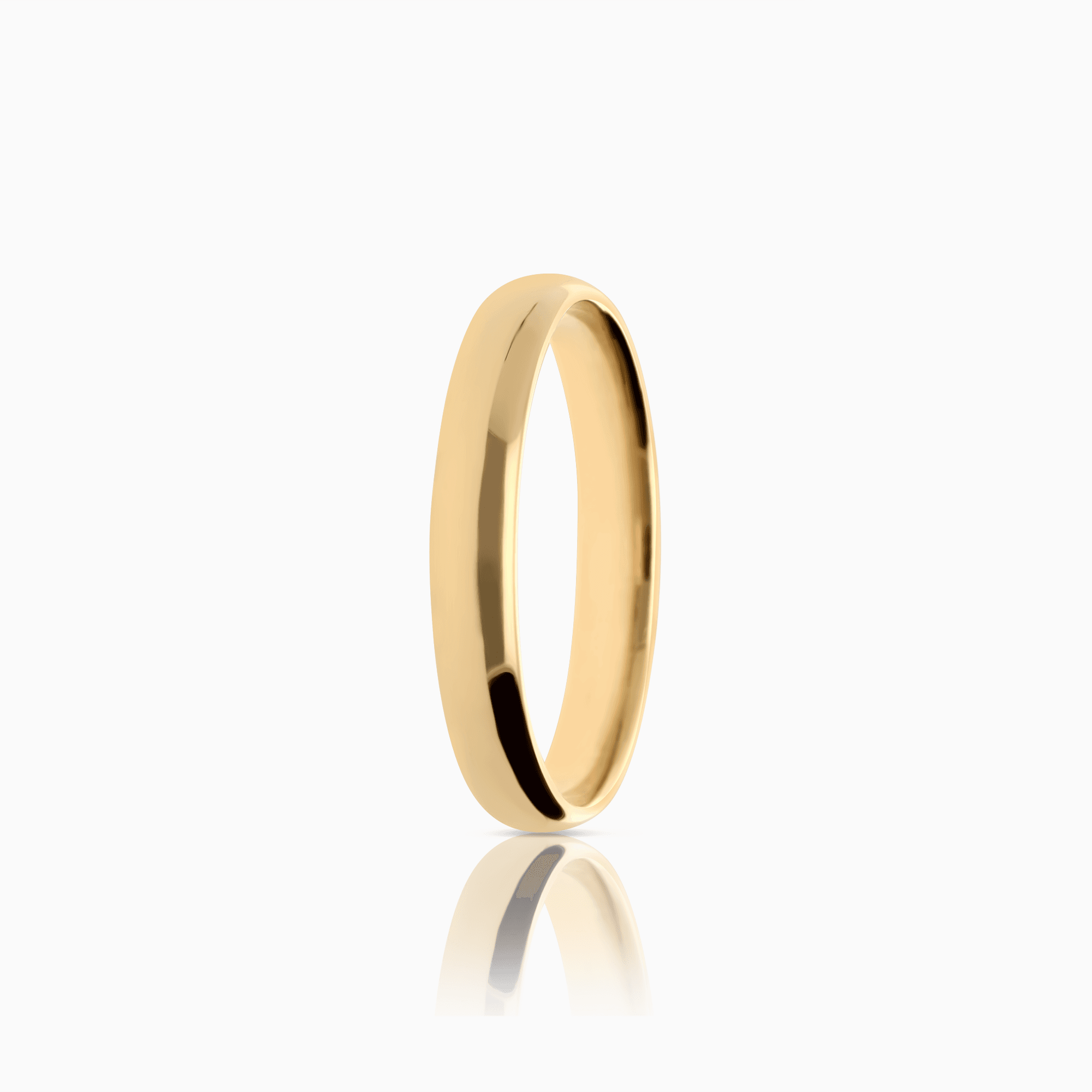 Plain gold ring 3.32g 18K
