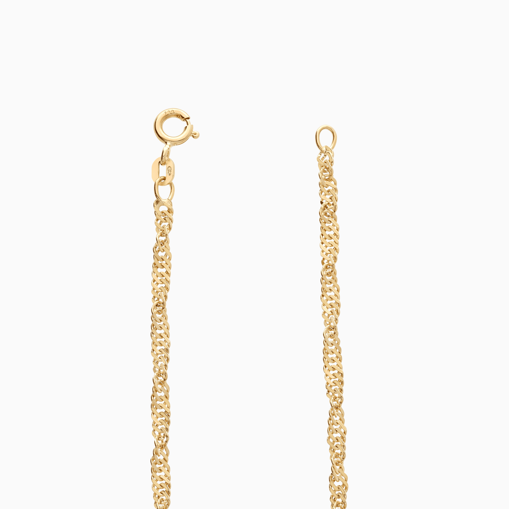 Singapore bracelet 2.90g 18K gold
