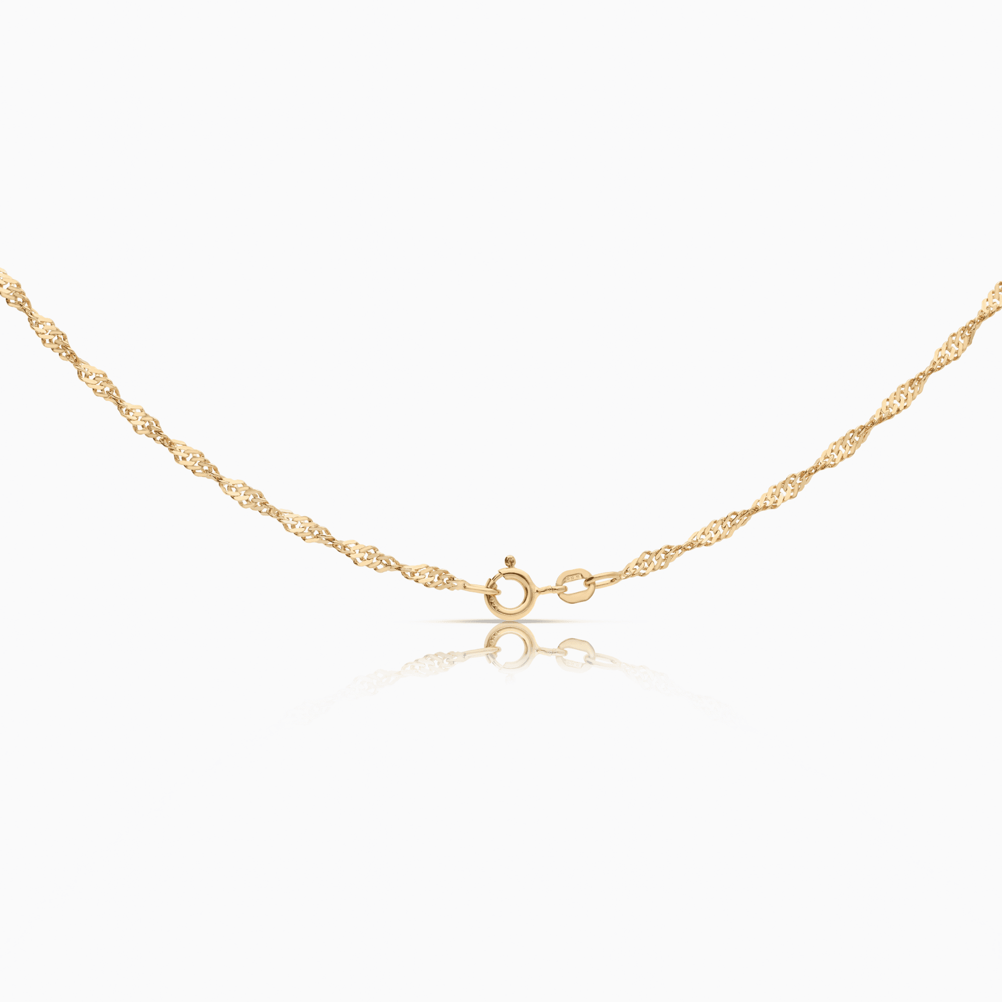 Singapore halsband 6,50g 18K guld