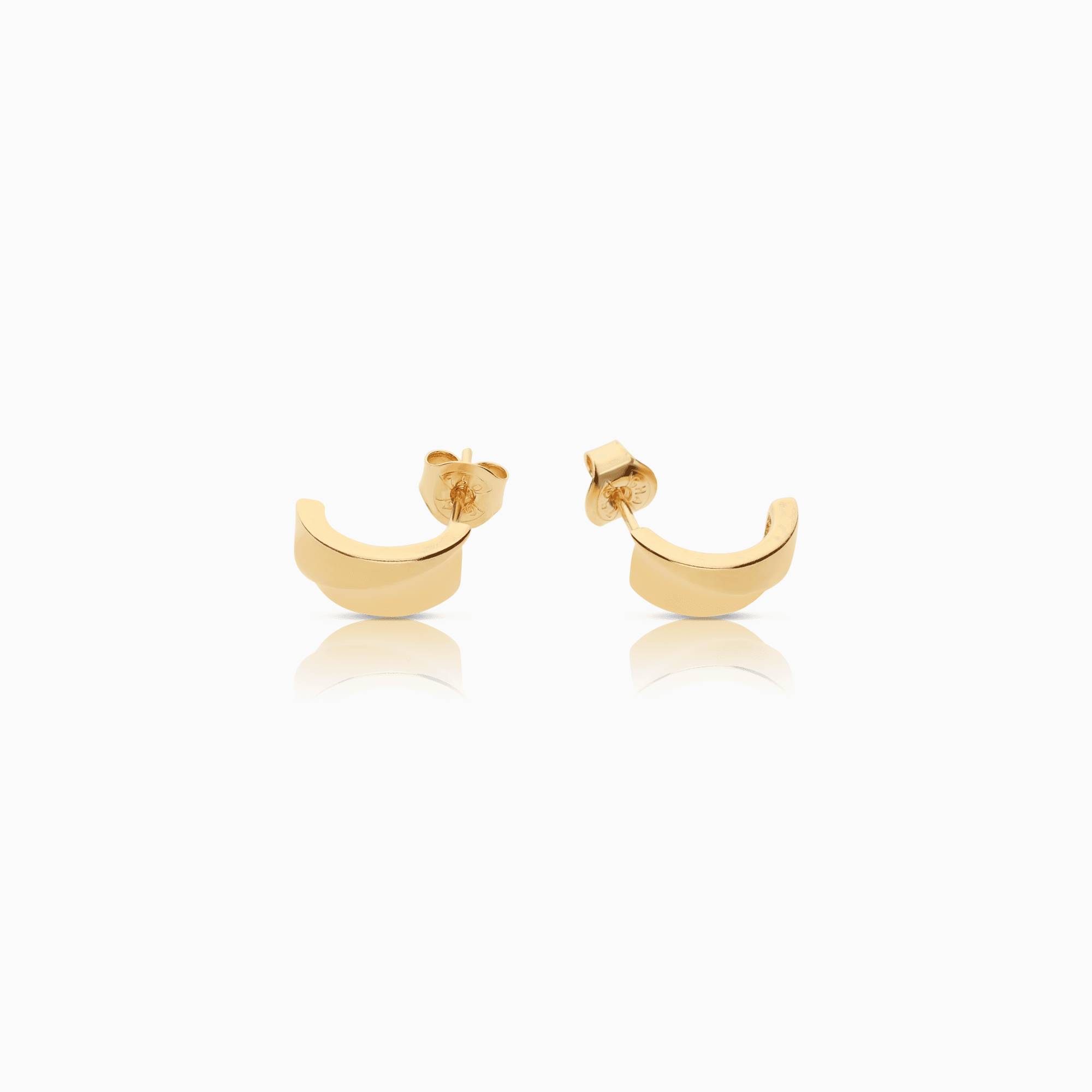 Gold earrings 2.67g 18K gold