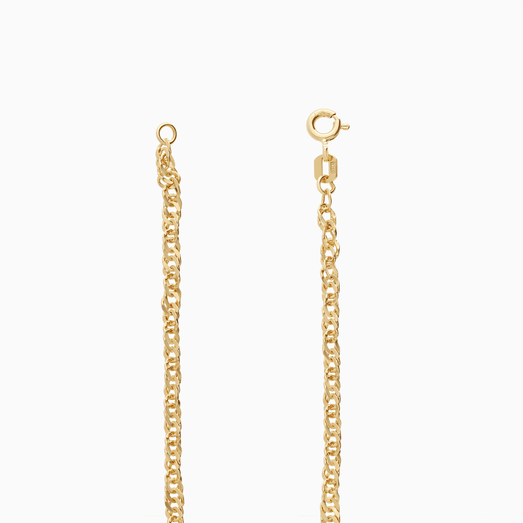 Armband singapore 2,70g 18K guld