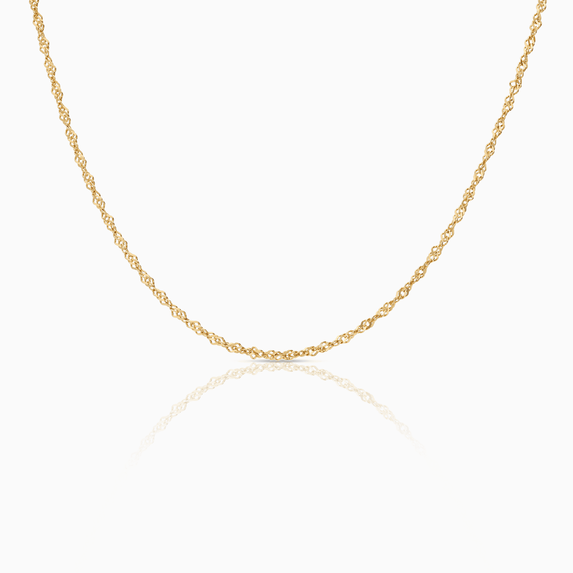 Singapore chain 4.0g 18K gold
