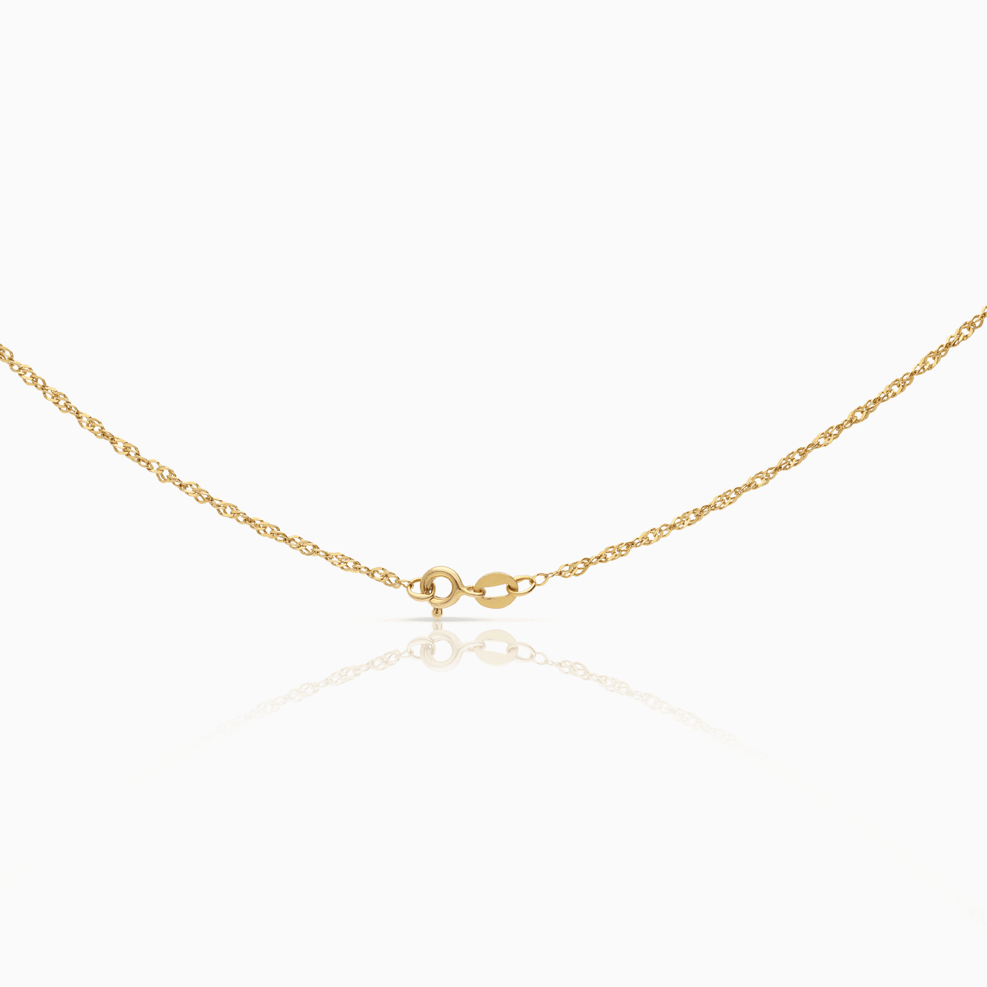 Singapore halsband 2,48g 18K guld