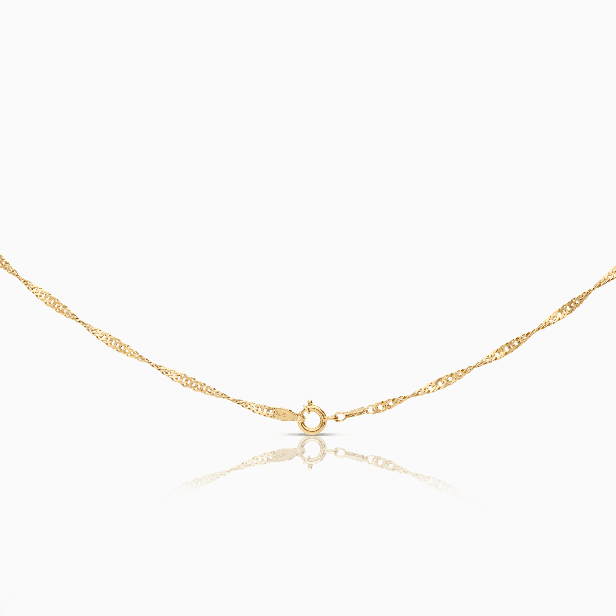 Singapore chain 3.98g 14K gold