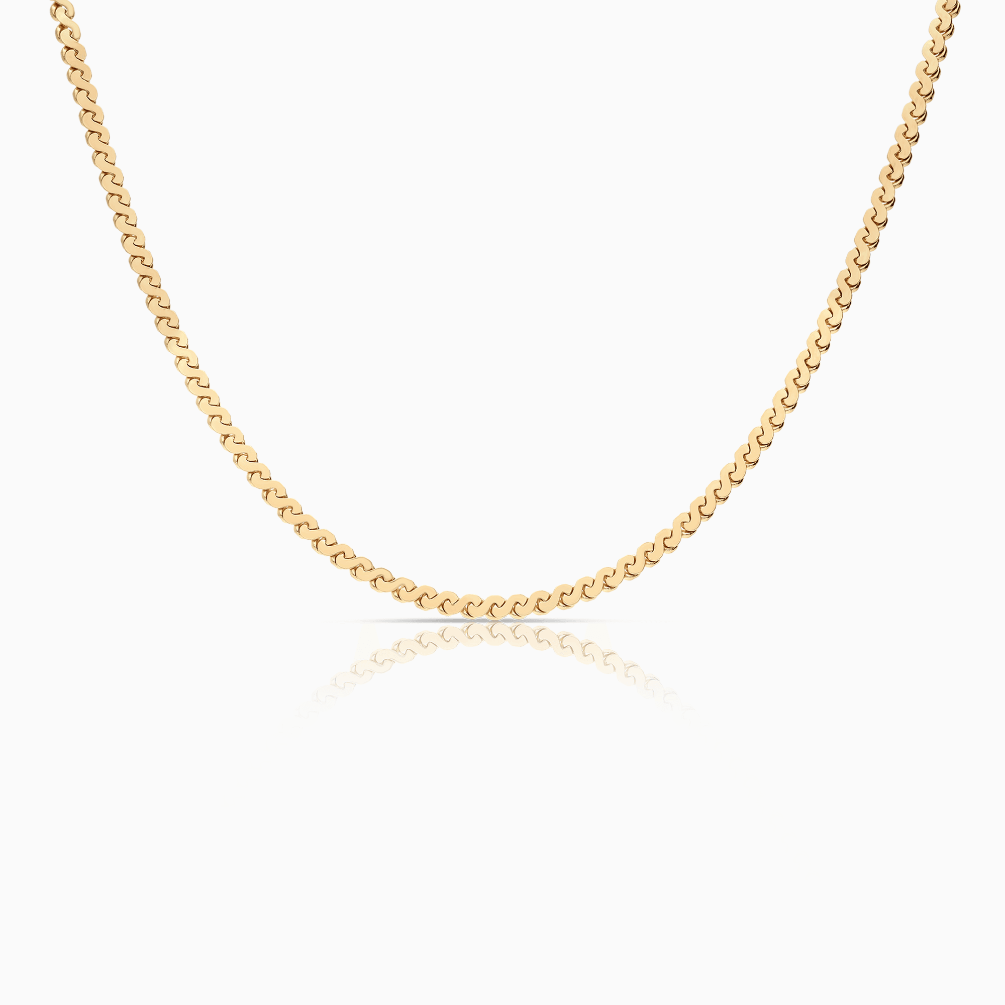 S-Link Necklace 13.68g 18K Gold
