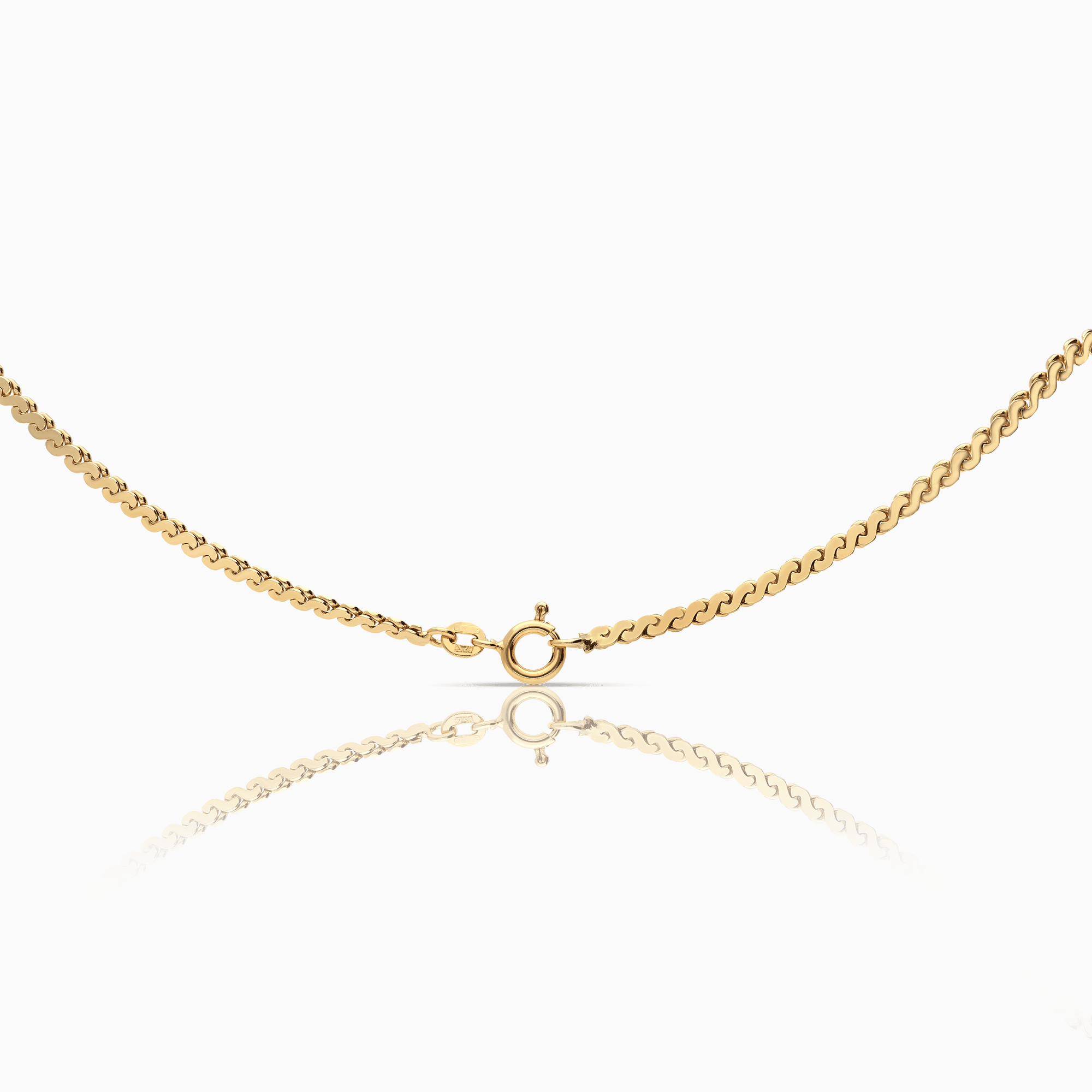 S-Link Necklace 13.68g 18K Gold