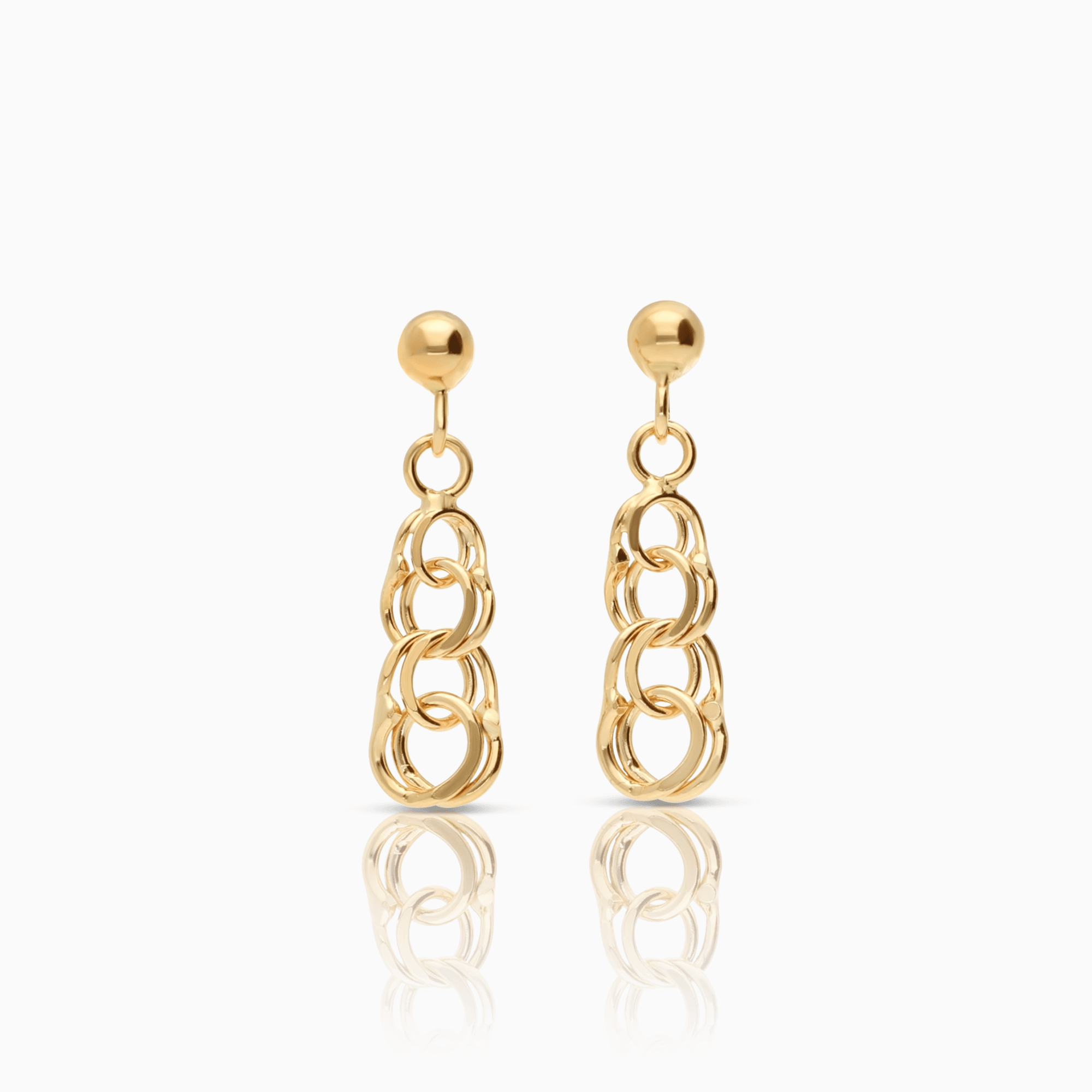Bismarck Earrings 1.54g 18K Gold