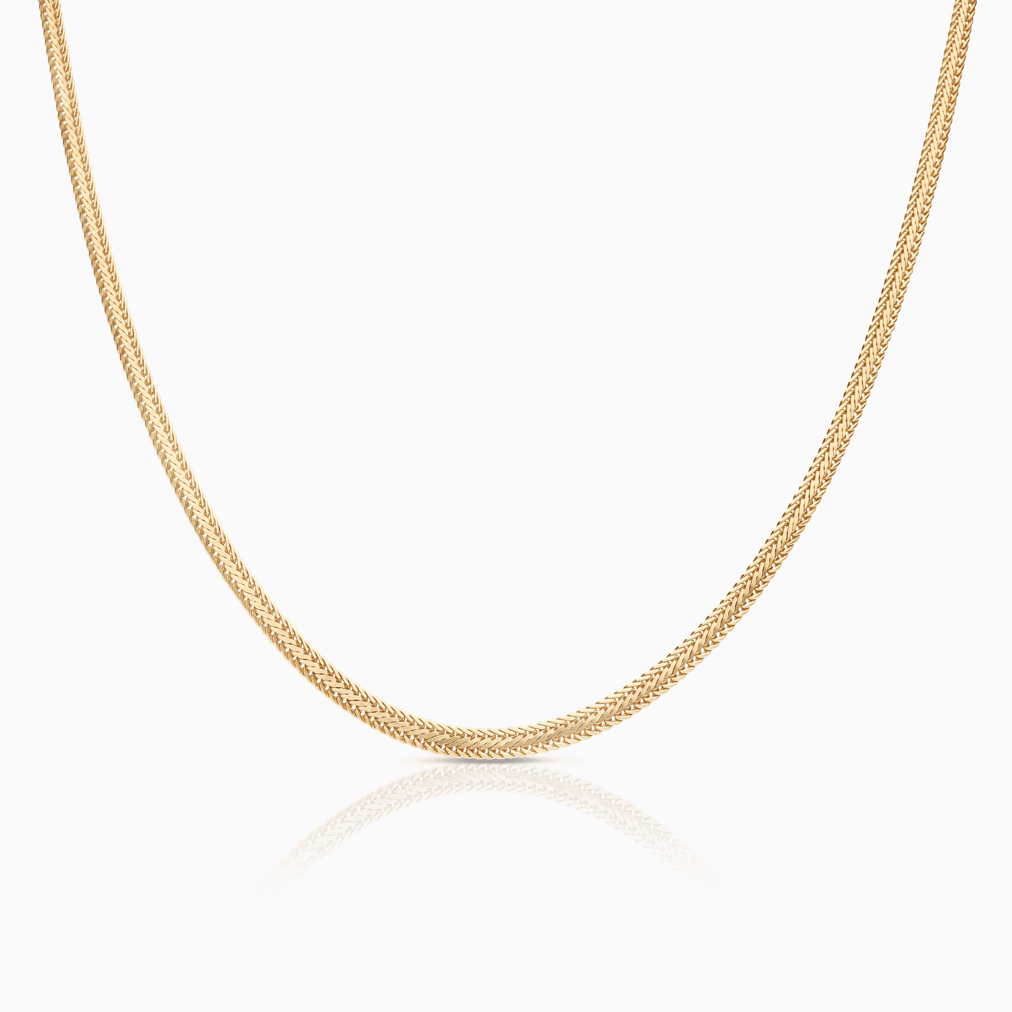 Halsband rävsvans 9,85g 18K guld