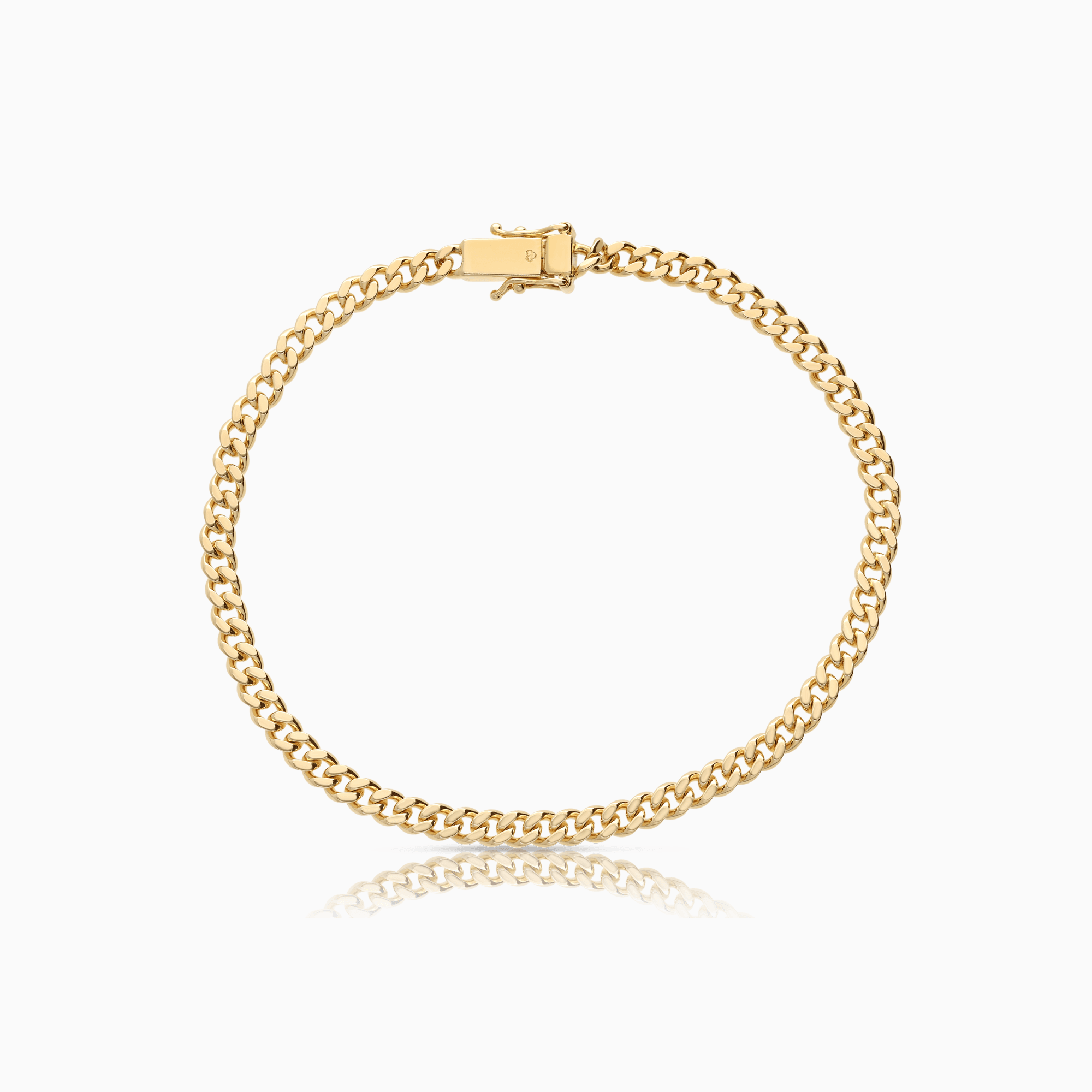 Curb bracelet 14.35g 18K gold