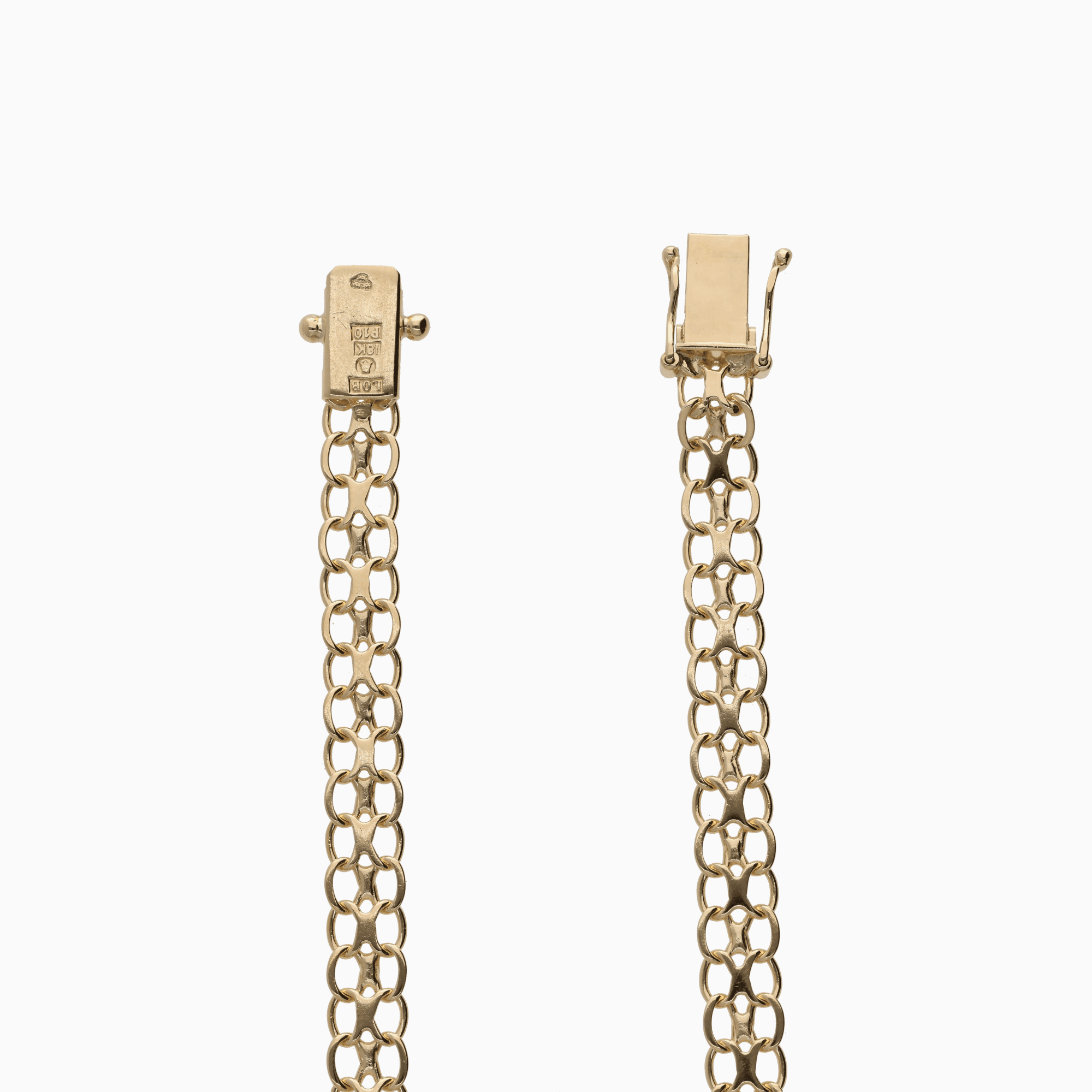 X-link bracelet 6.52g 18K gold