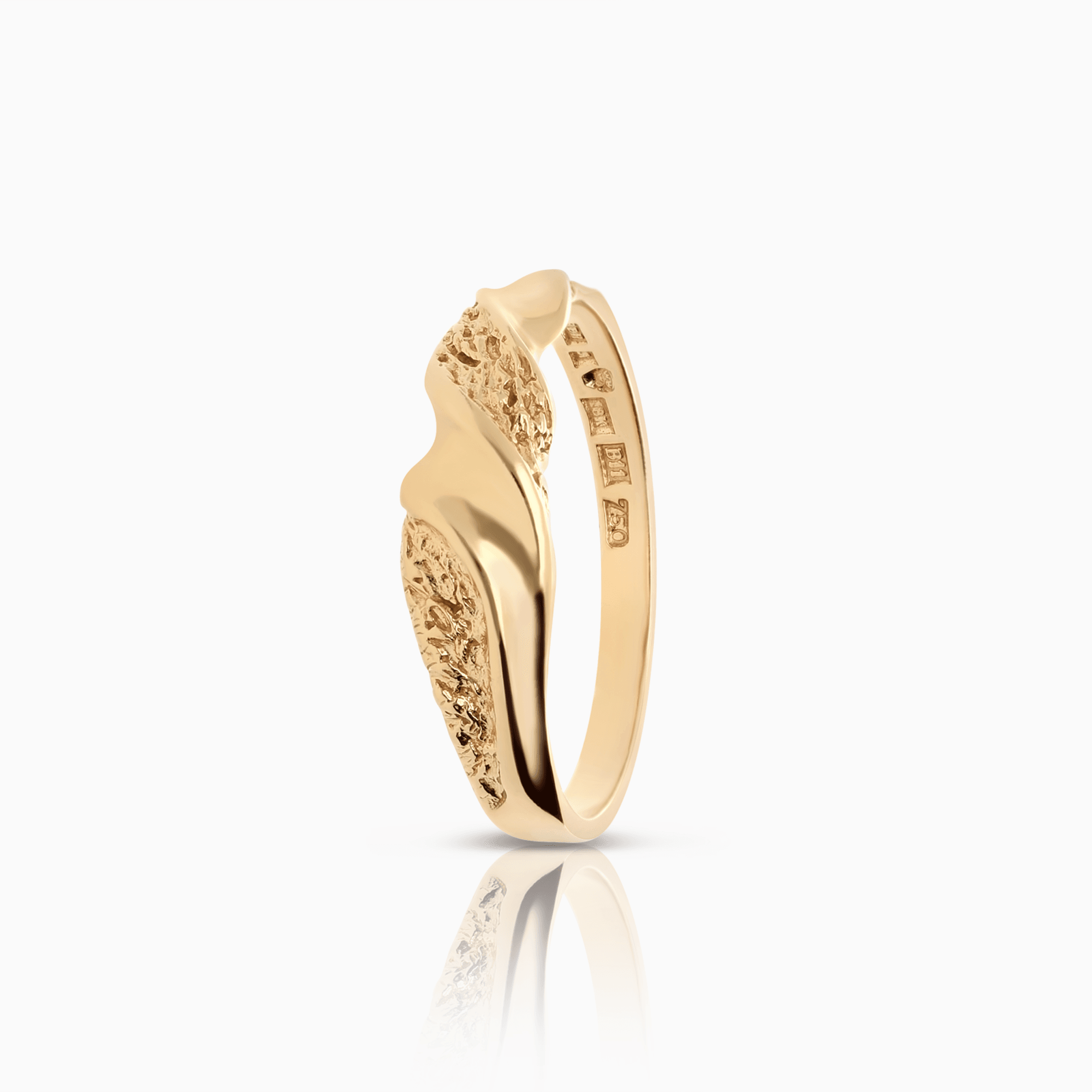 Gold ring 2.18g 18K
