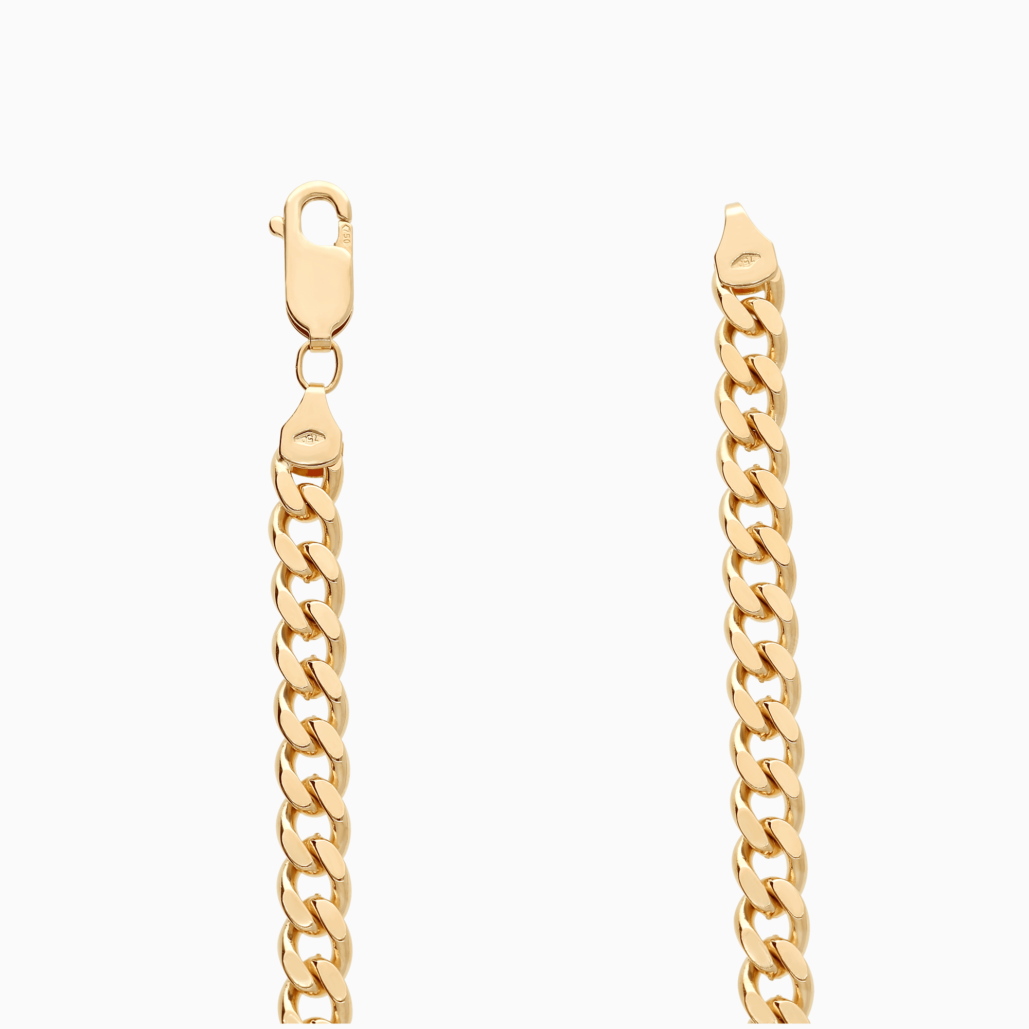 Curb bracelet 19.05g 18K gold
