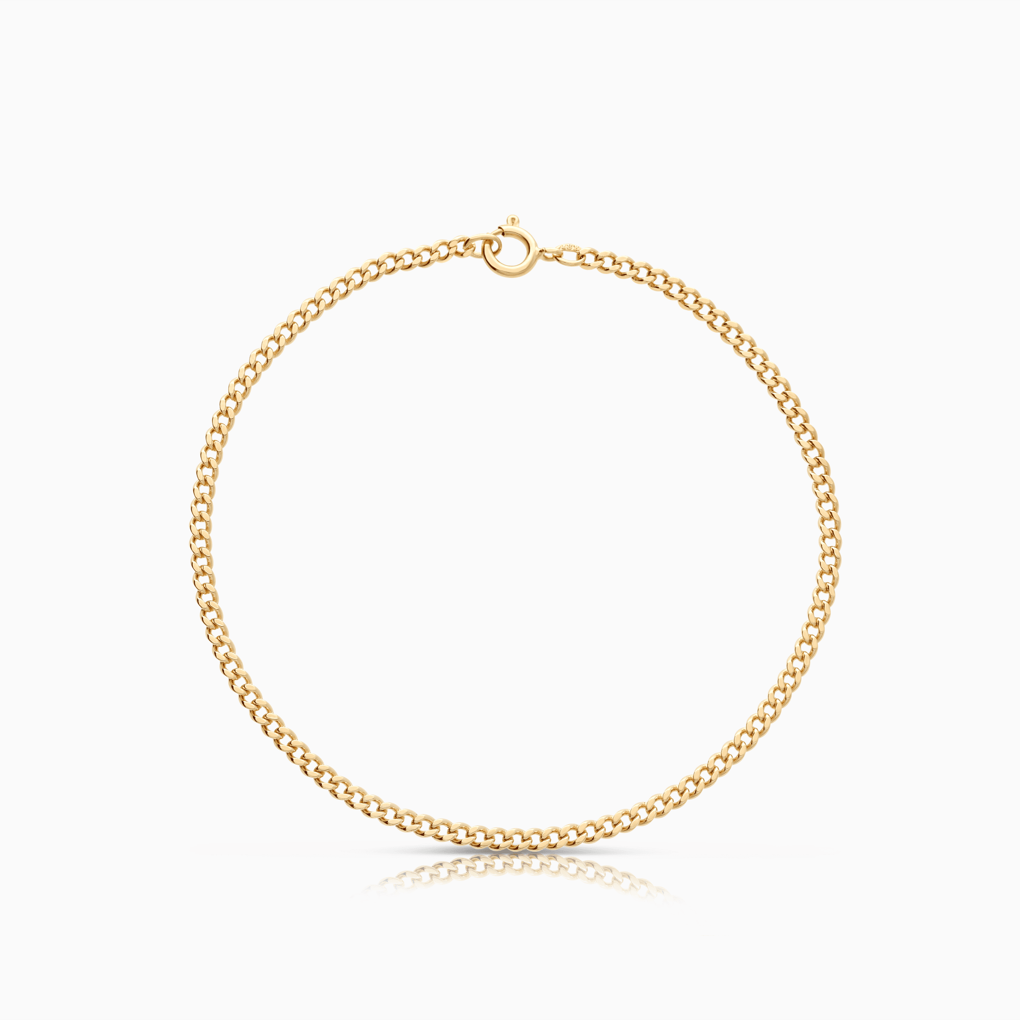 Curb bracelet 4.78g 18K gold