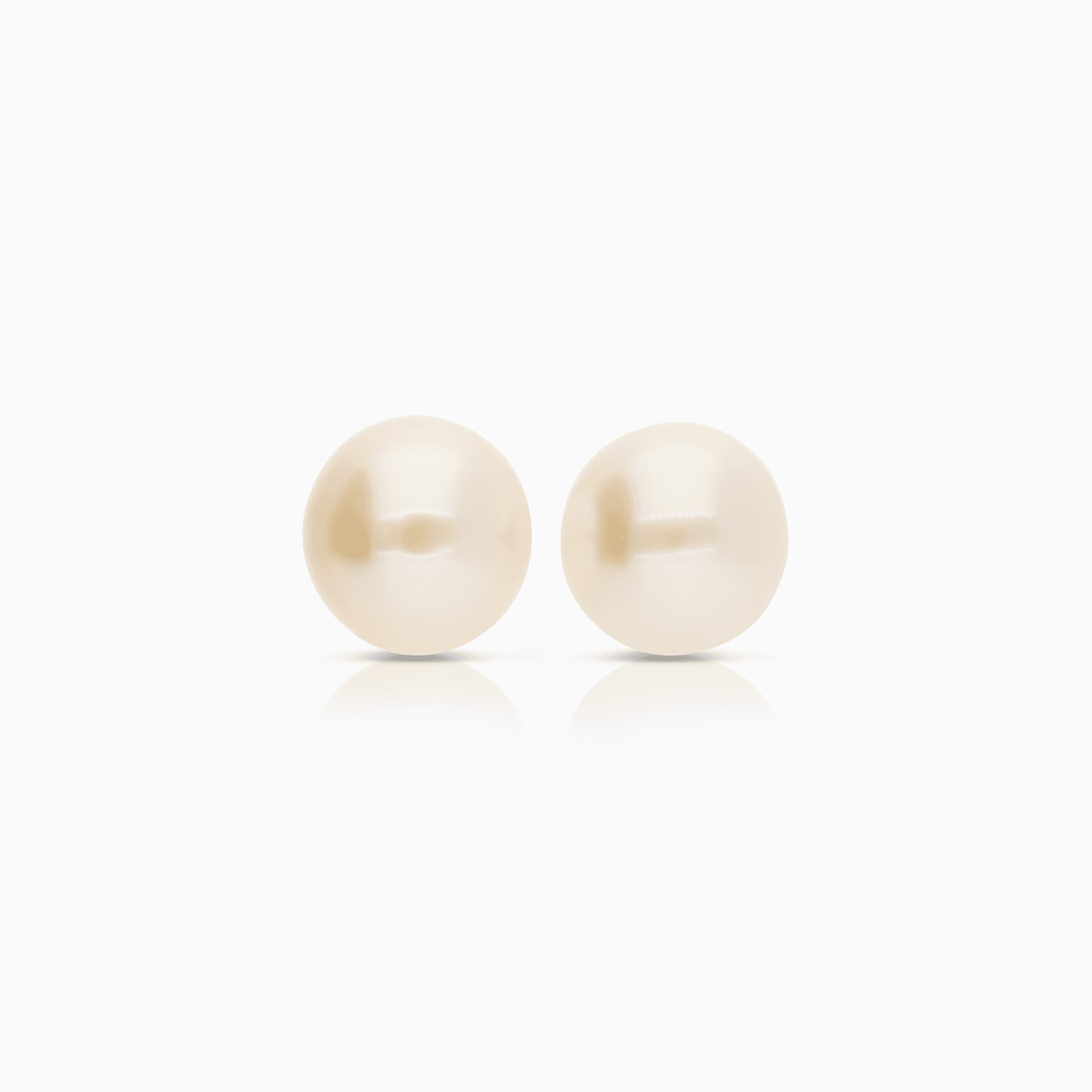 Pearl earrings 1.82g 18K gold