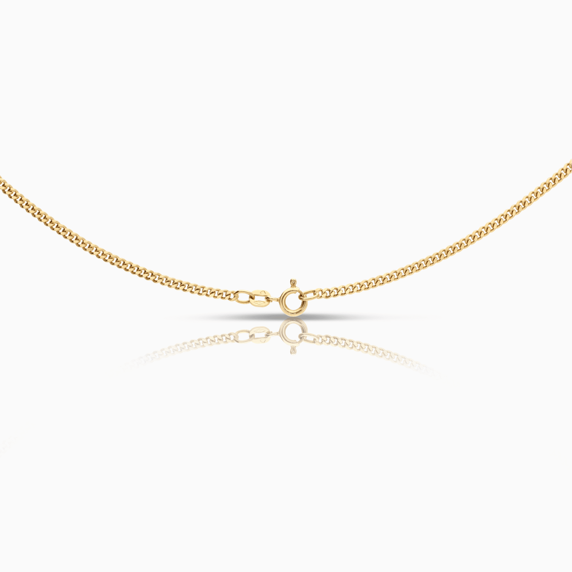 Curb chain 8.90g 18K gold