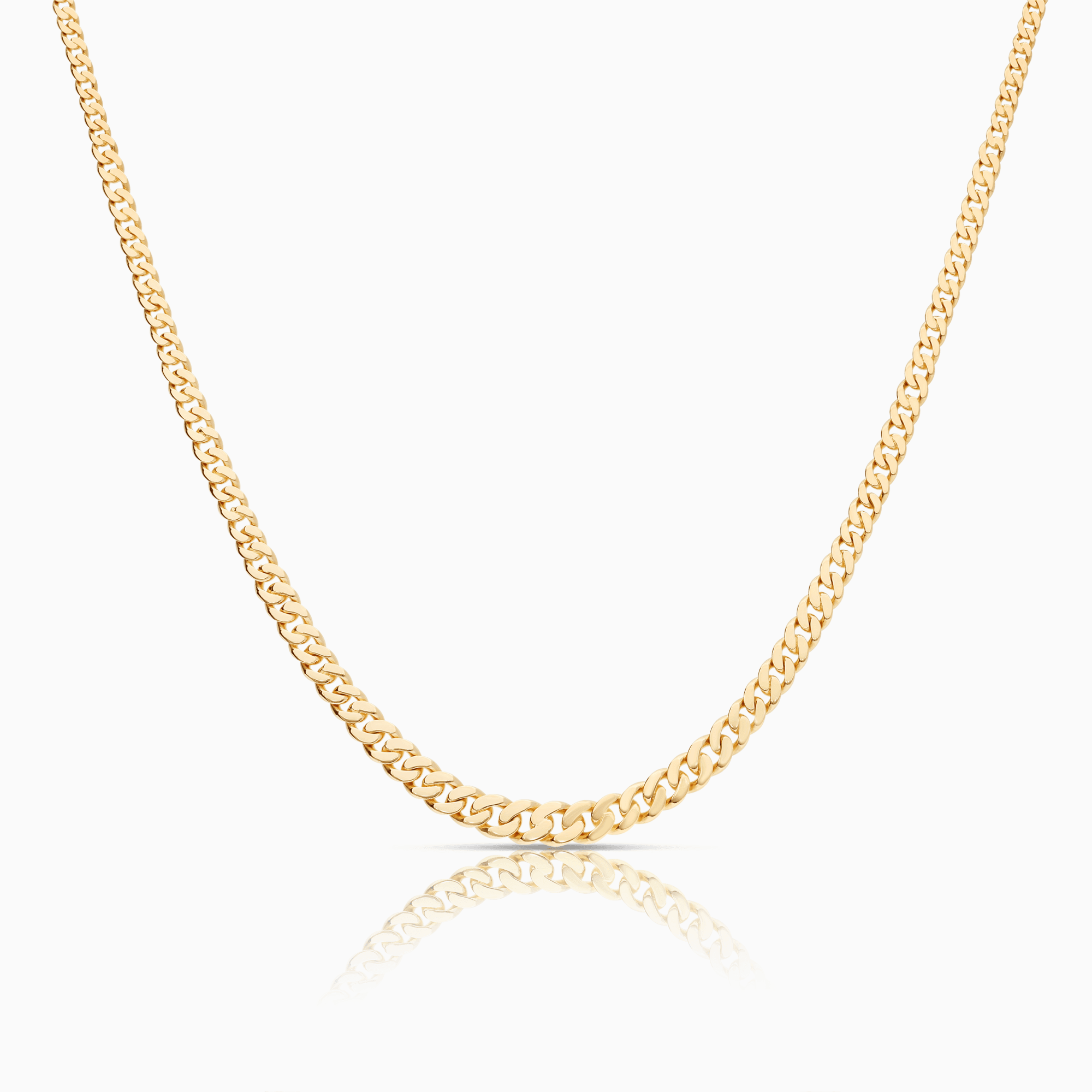 Curb chain 13.14g 18K gold