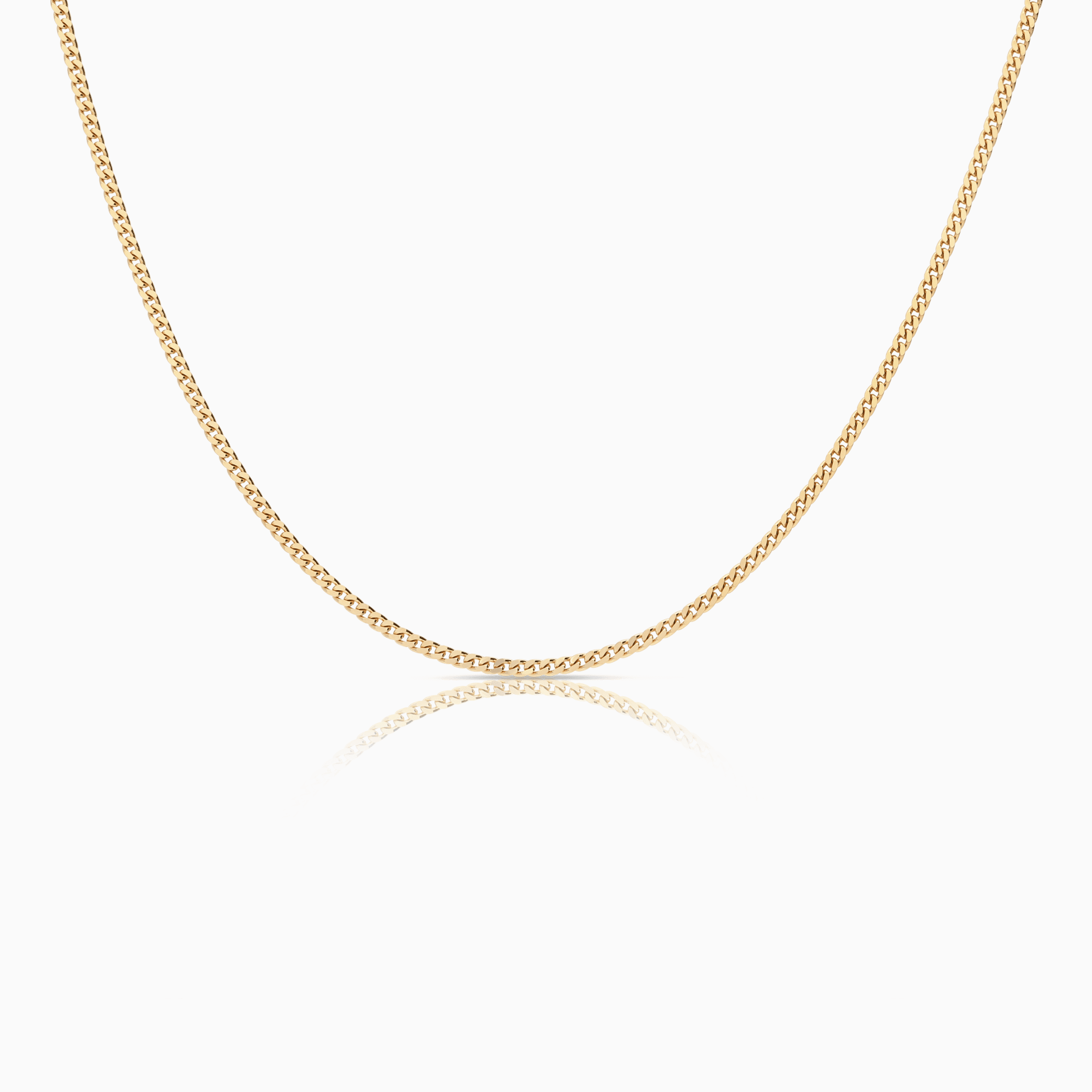 Curb chain 6.30g 18K gold