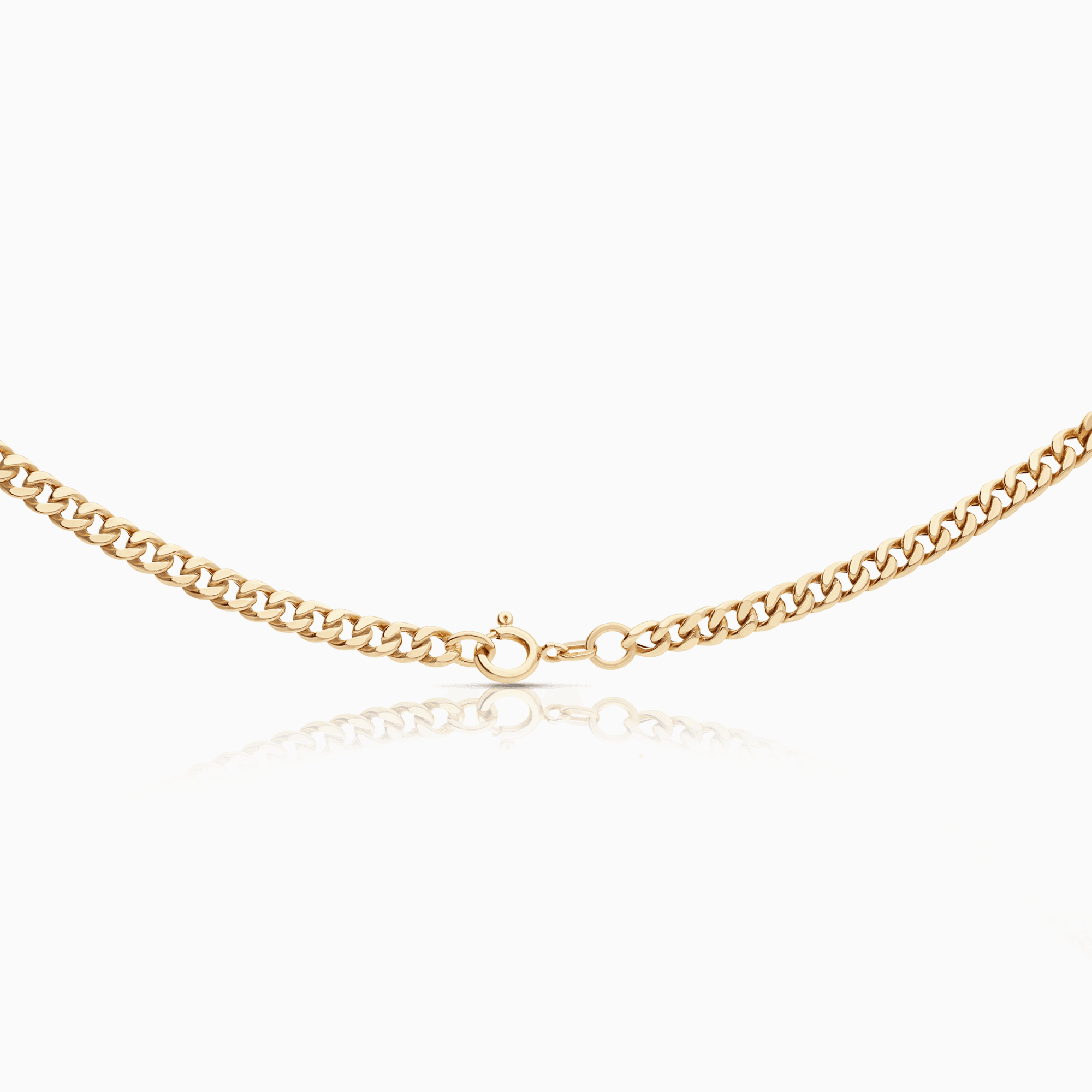Curb chain 14.10g 18K gold