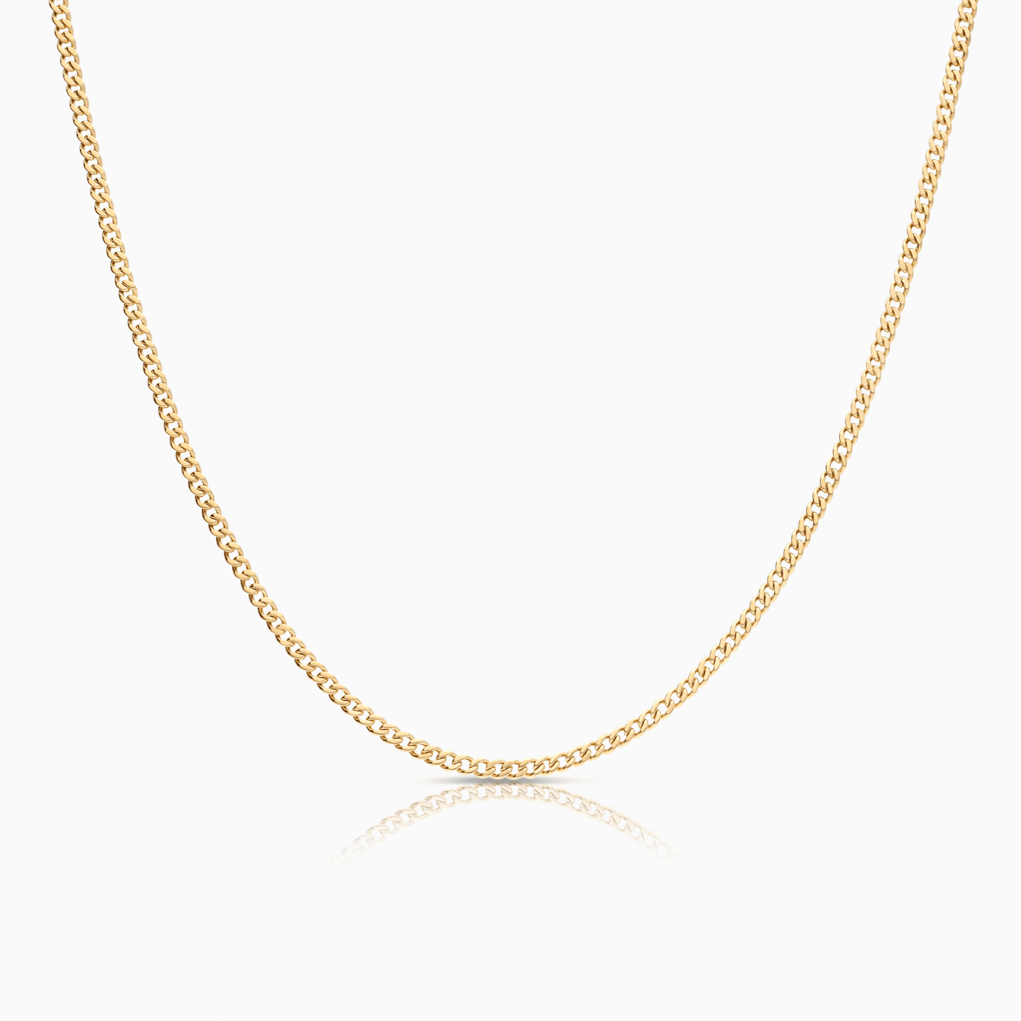 Curb chain 13.0g 18K gold