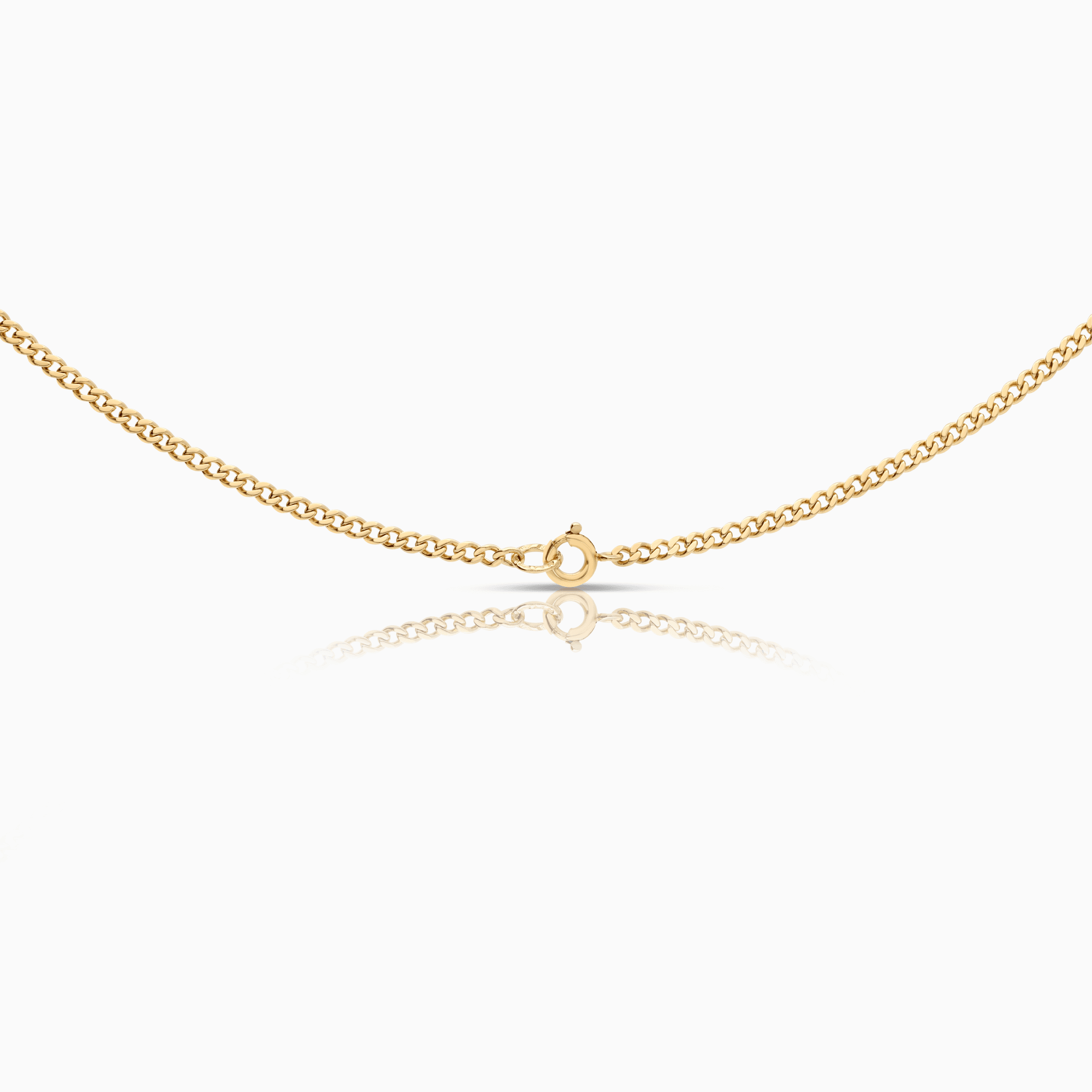 Curb chain 13.0g 18K gold