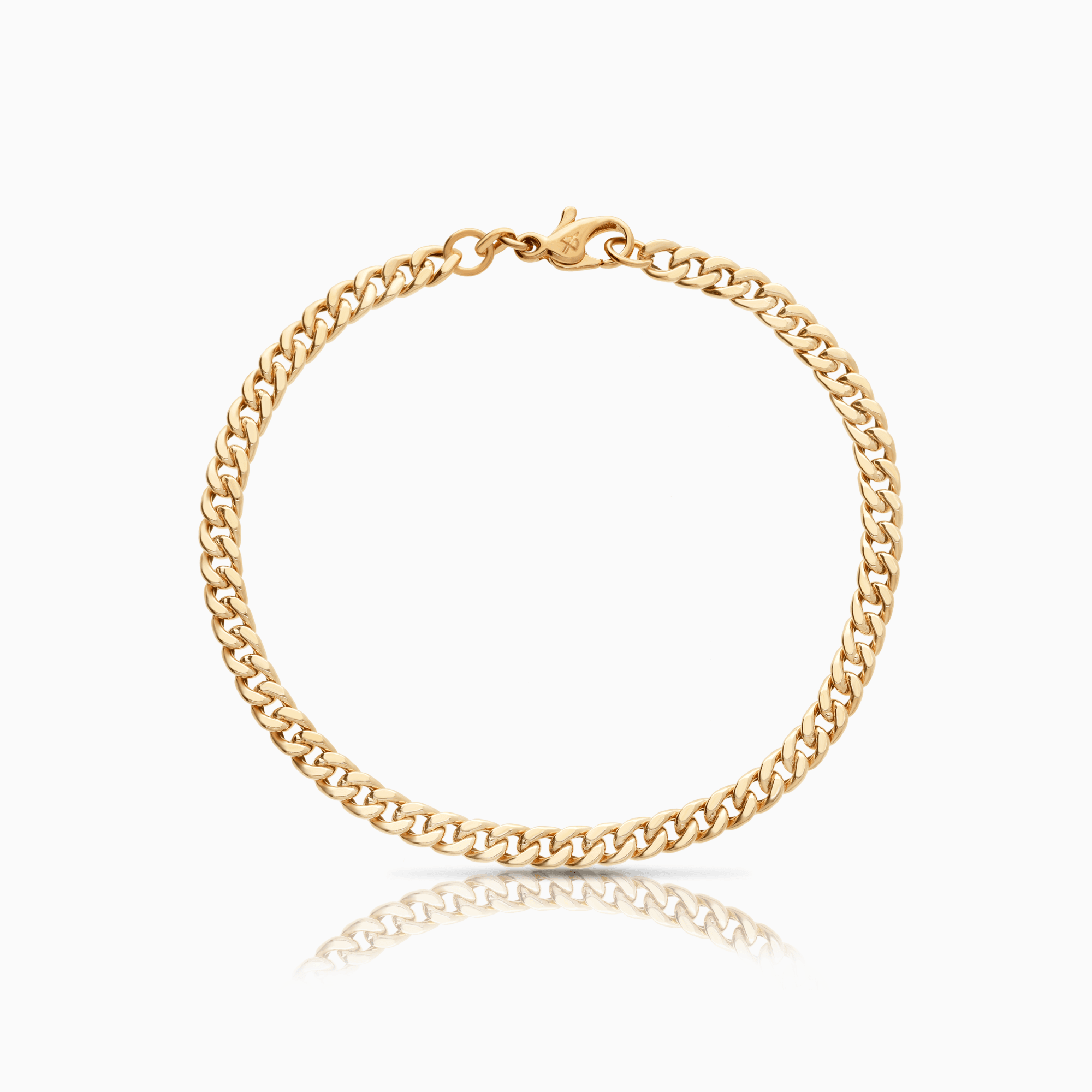 Curb bracelet 6.45g 18K gold