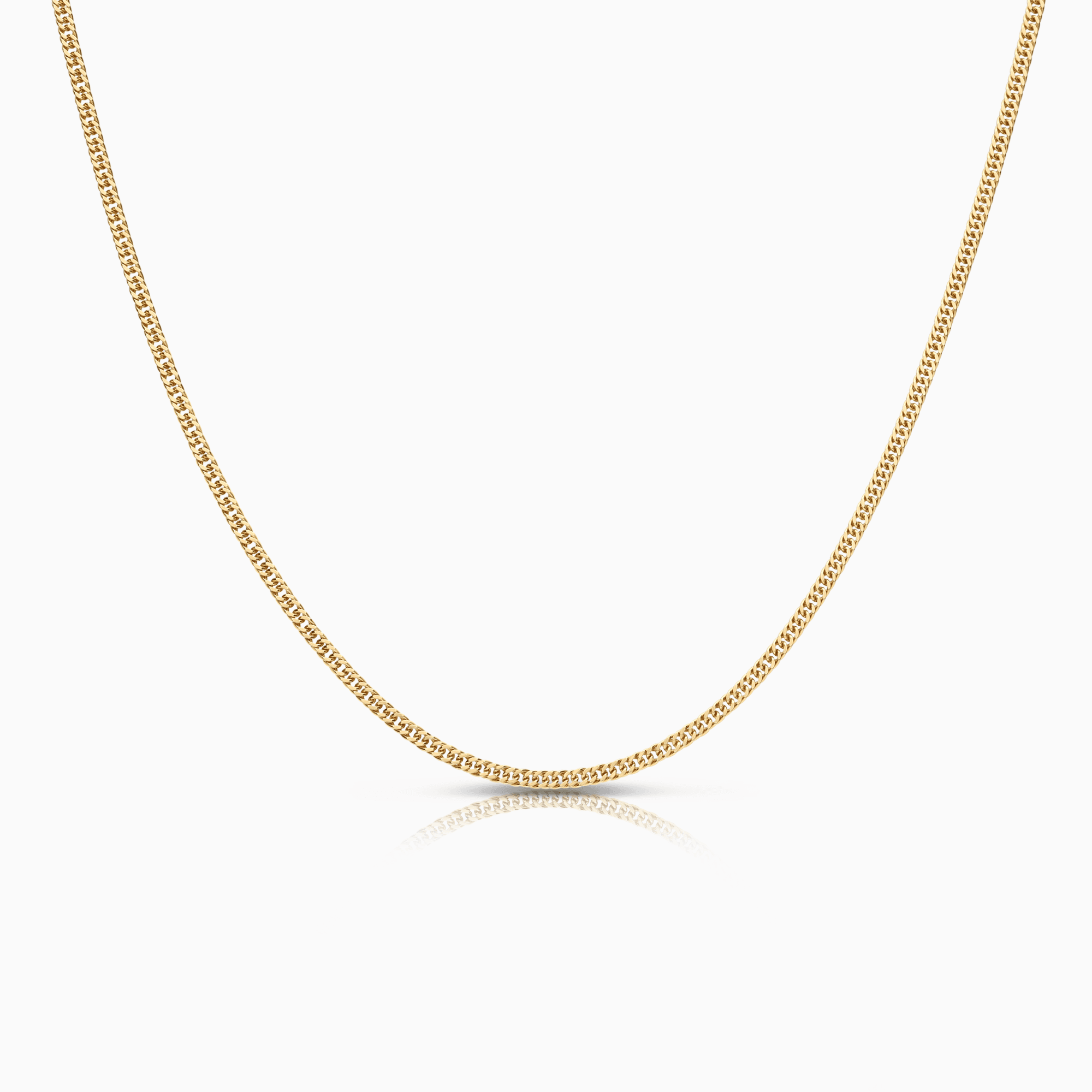 Curb chain 51.5cm 18K gold