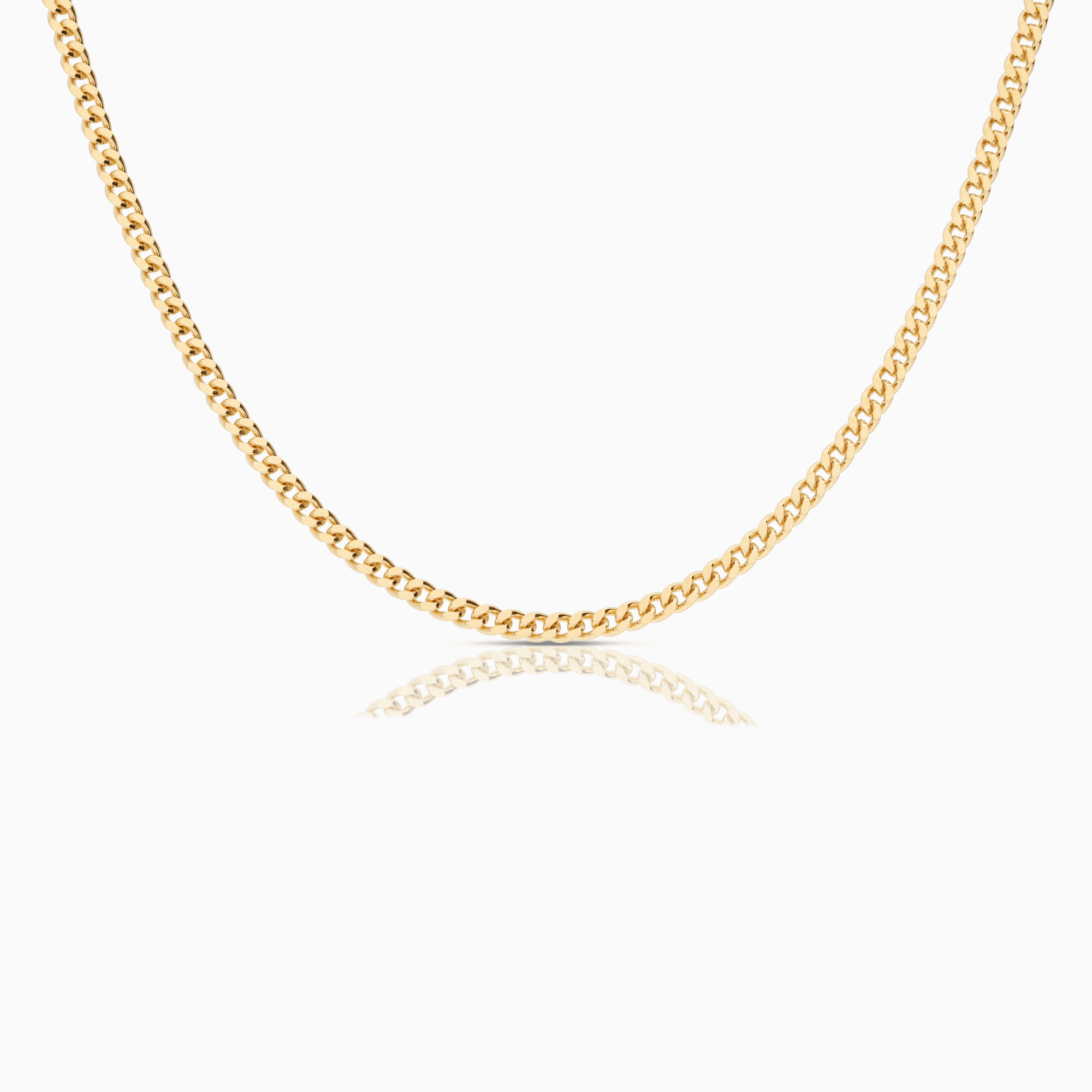 Curb chain 22.35g 18K gold