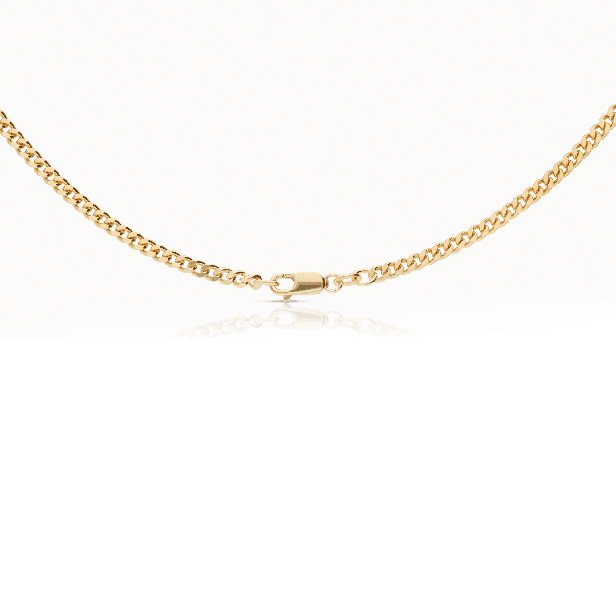 Curb chain 22.35g 18K gold