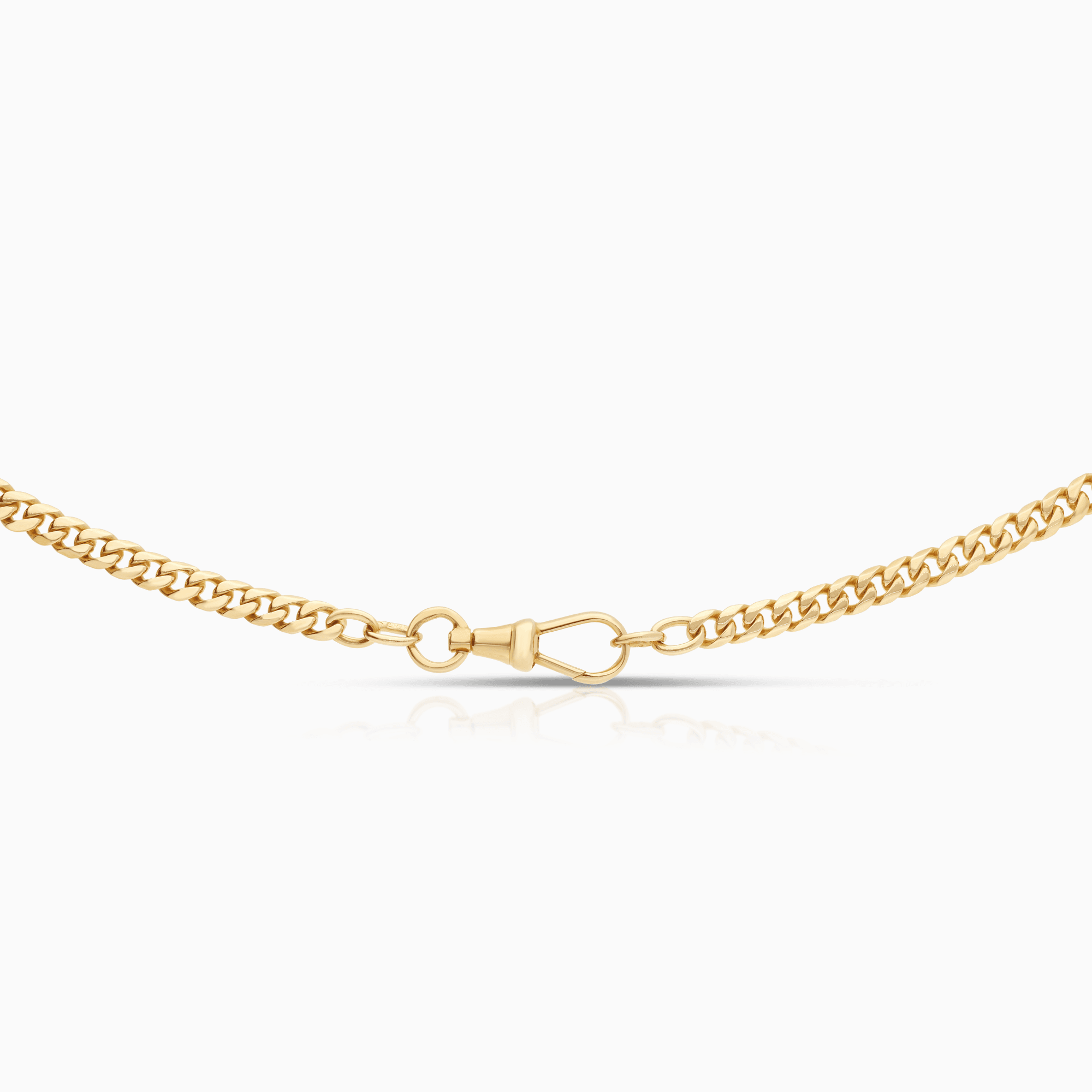 Curb link 26.45g 18K gold