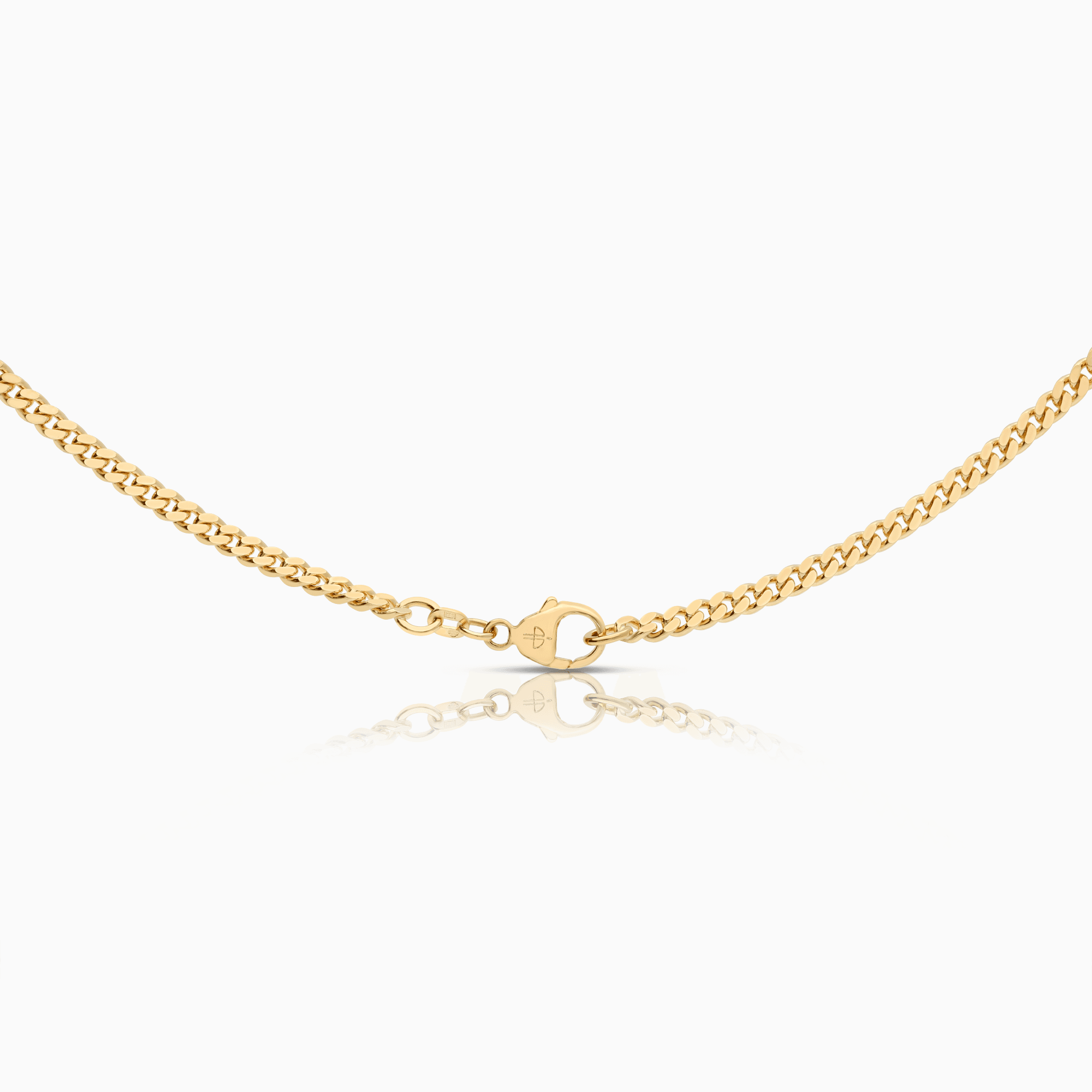 Curb chain 21.02g 18K gold