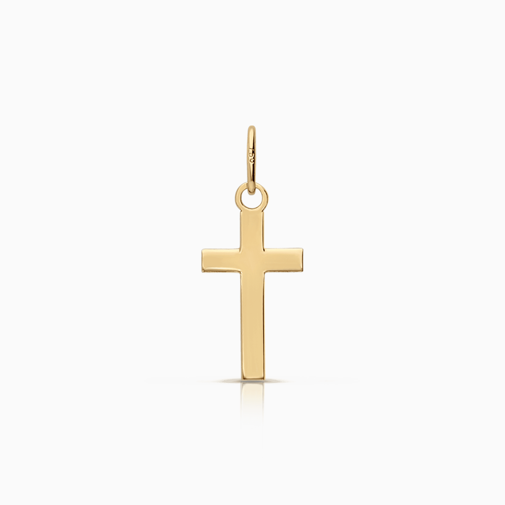 Pendant cross 0.23g 18K gold