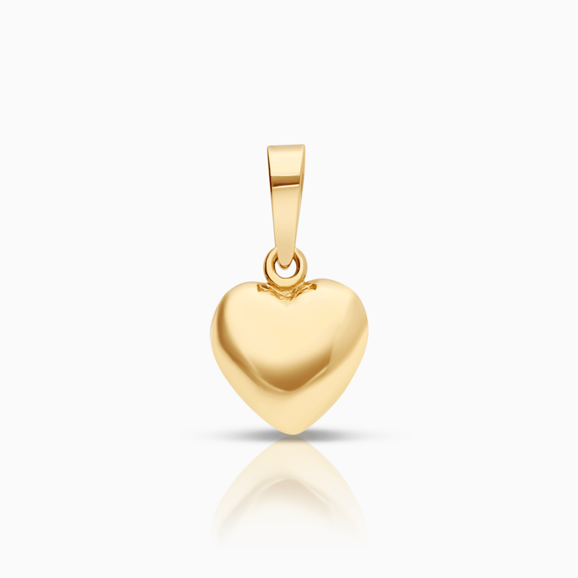 Heart pendant 0.36g 18K gold