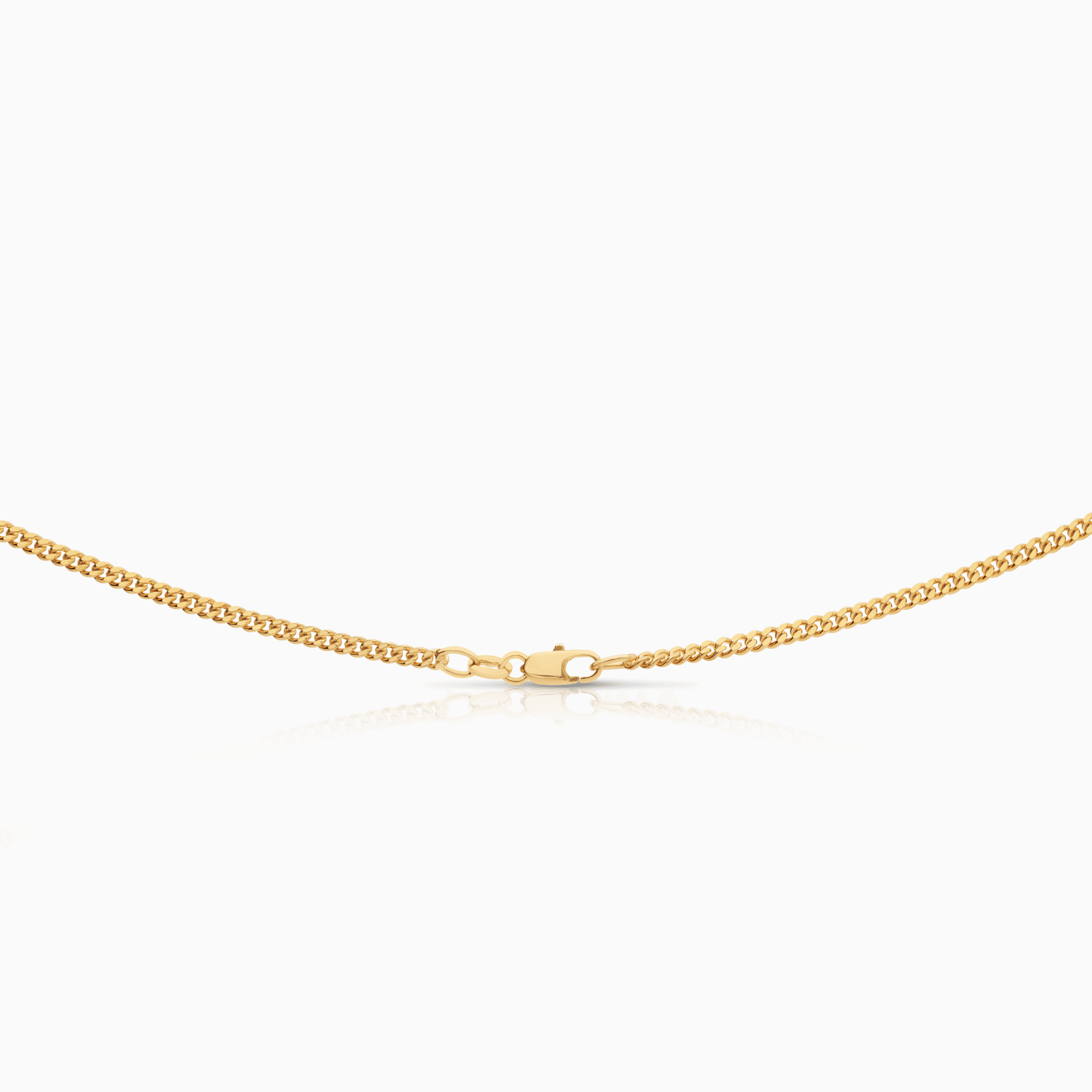 Curb chain 9.61g 18K gold