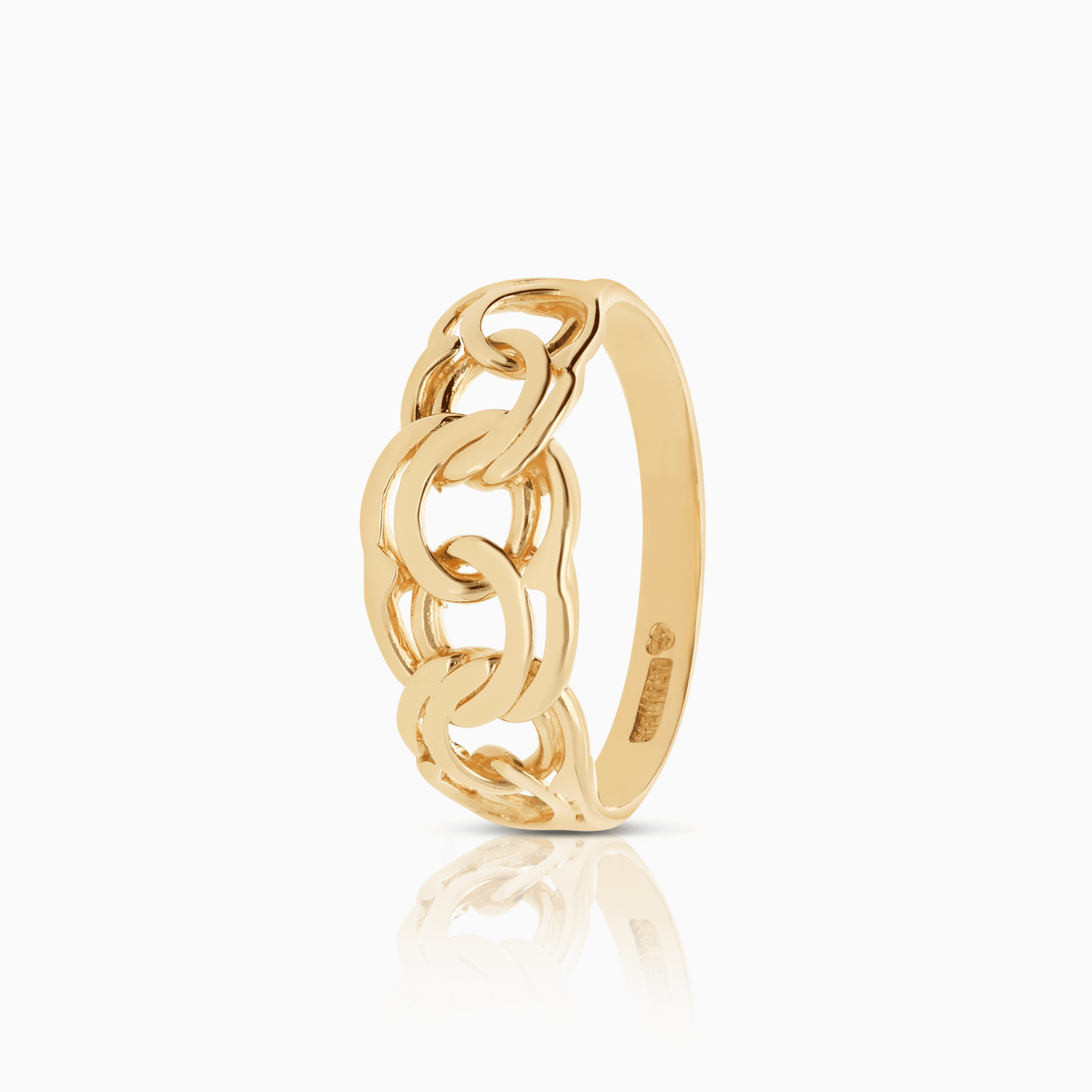 Bismarck ring 2.30g 18K gold