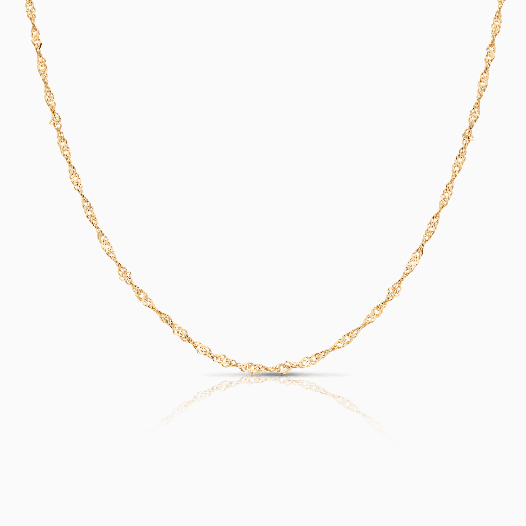 Singaporelänk 3,92g 18K guld