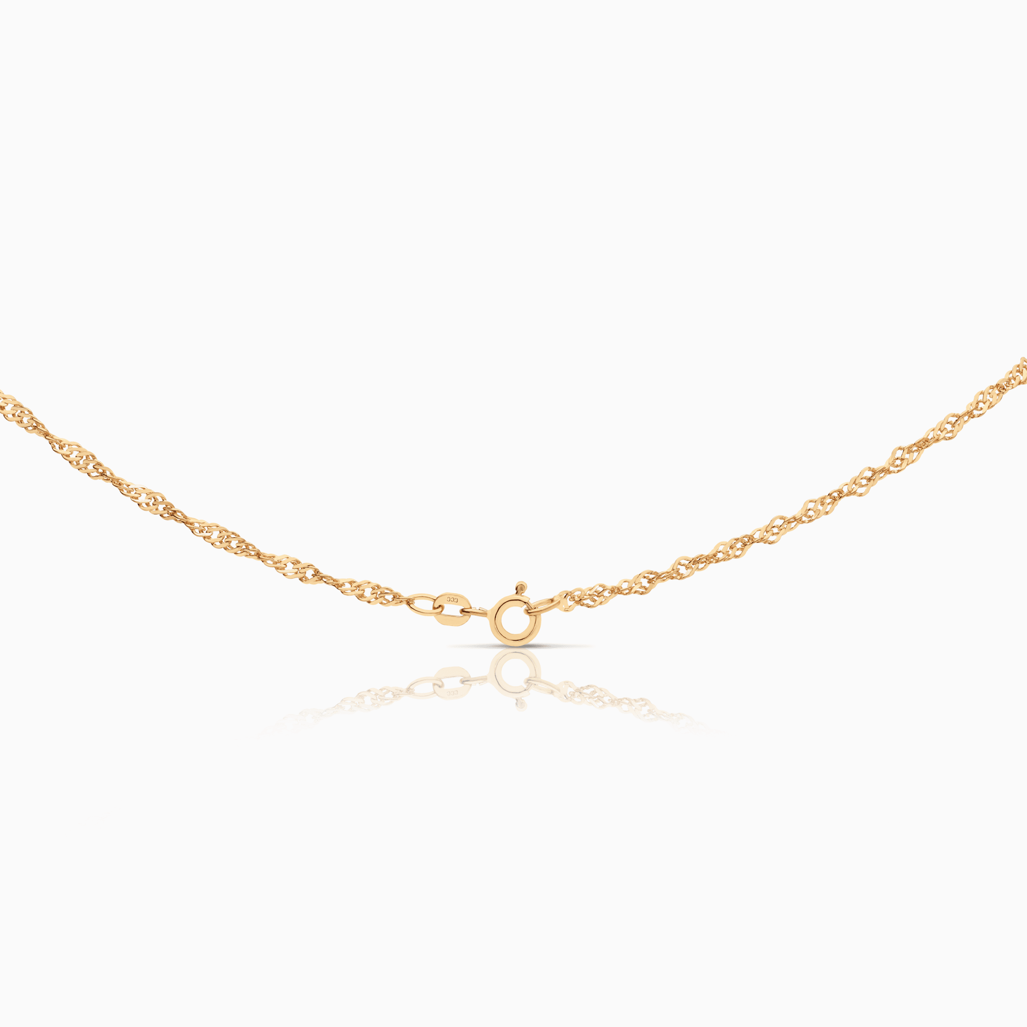 Singaporelänk 3,92g 18K guld