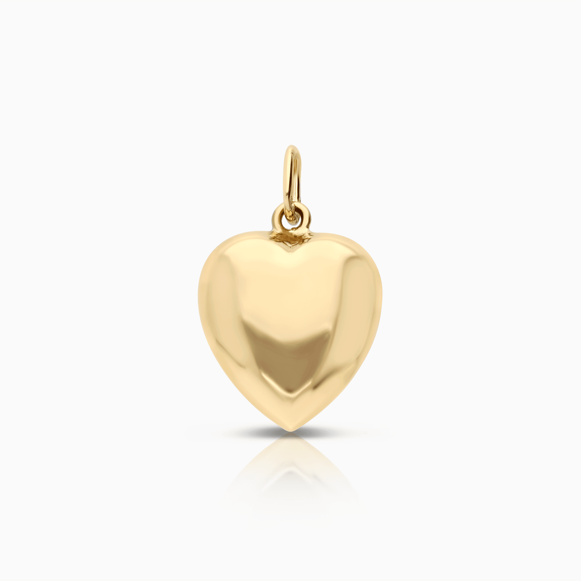 Heart pendant 1.03g 18K gold