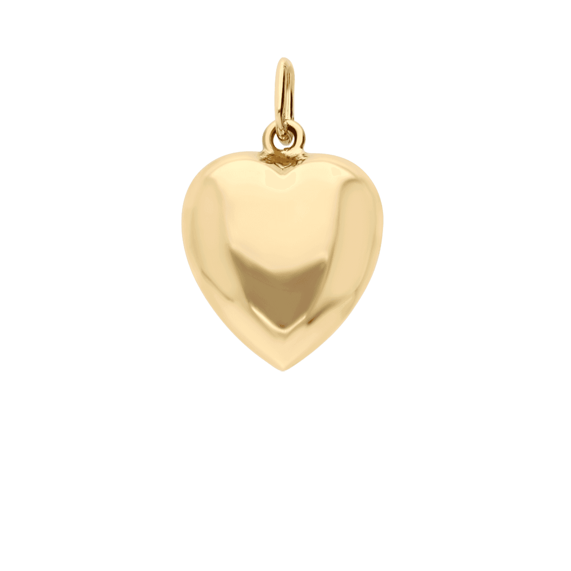 Heart pendant 1.03g 18K gold