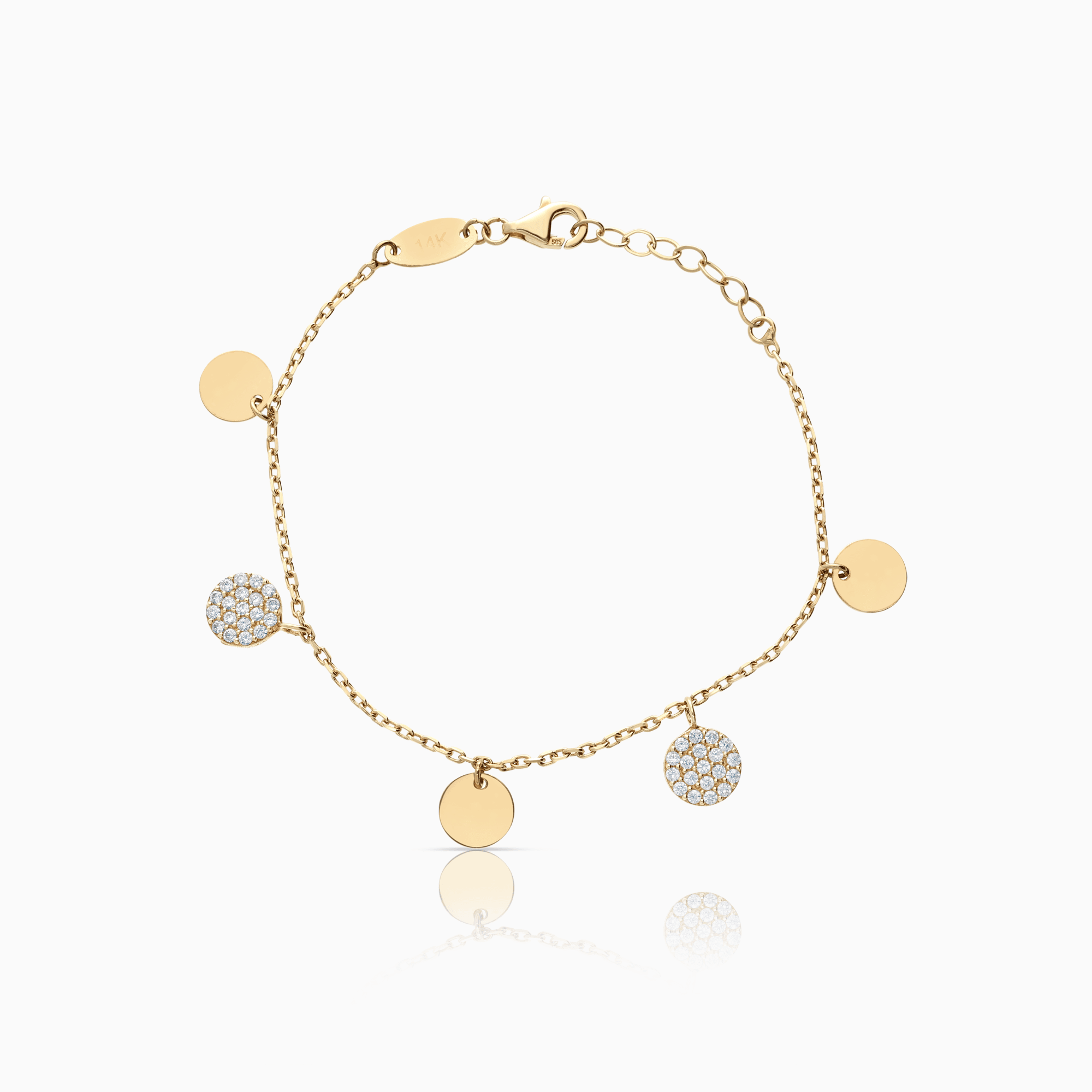 Gold bracelet 2.8g 14K gold