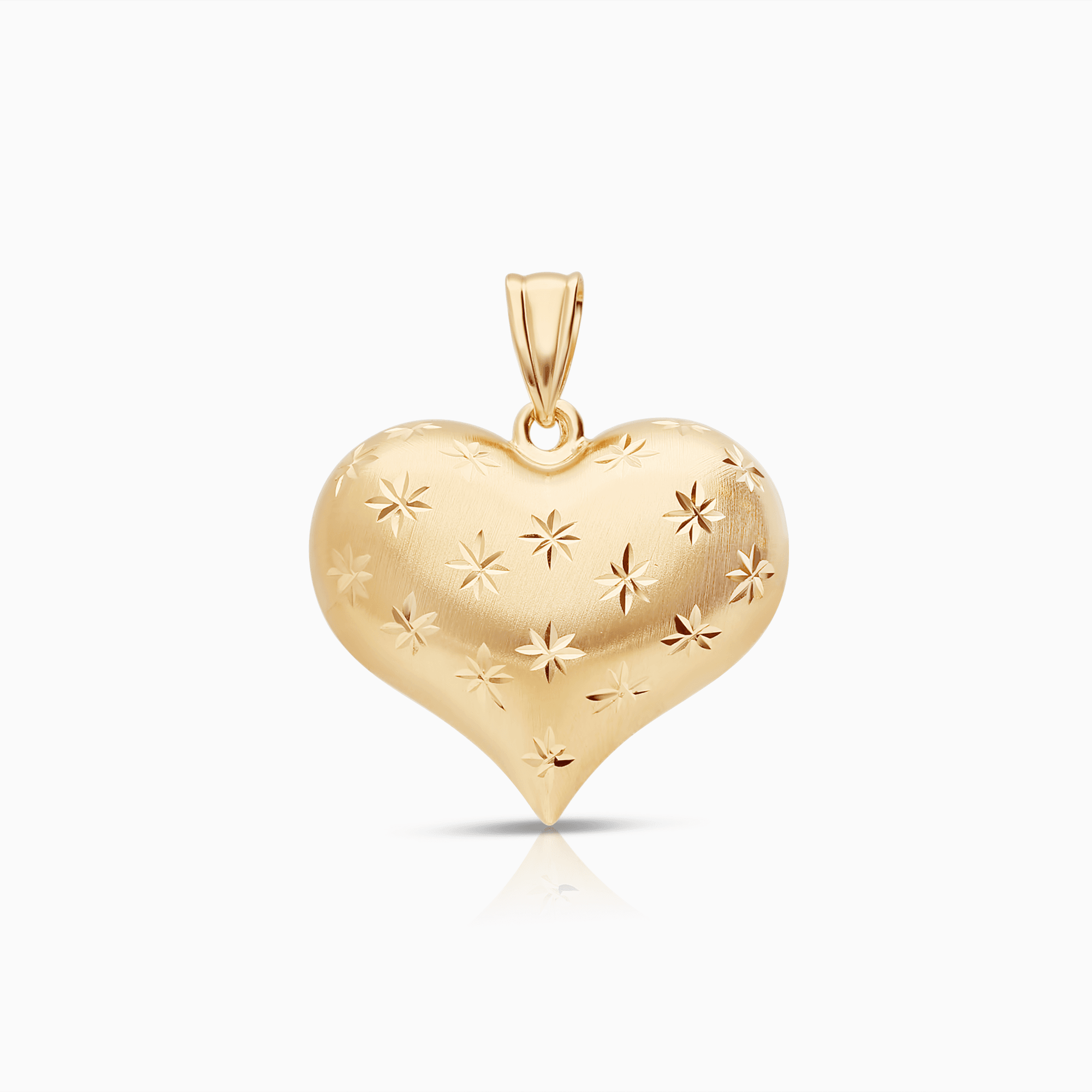 Heart pendant 3.10g 18K gold