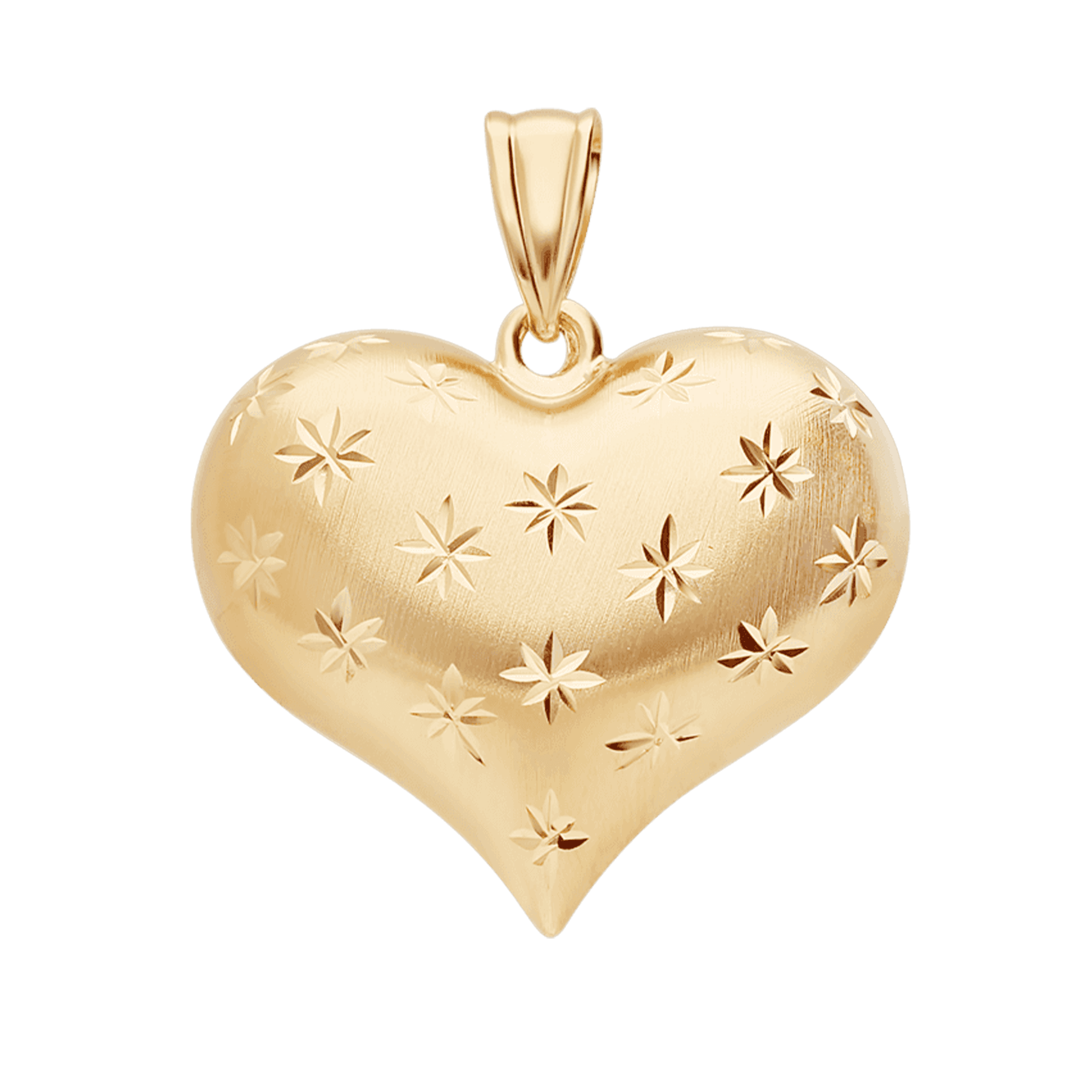 Heart pendant 3.10g 18K gold