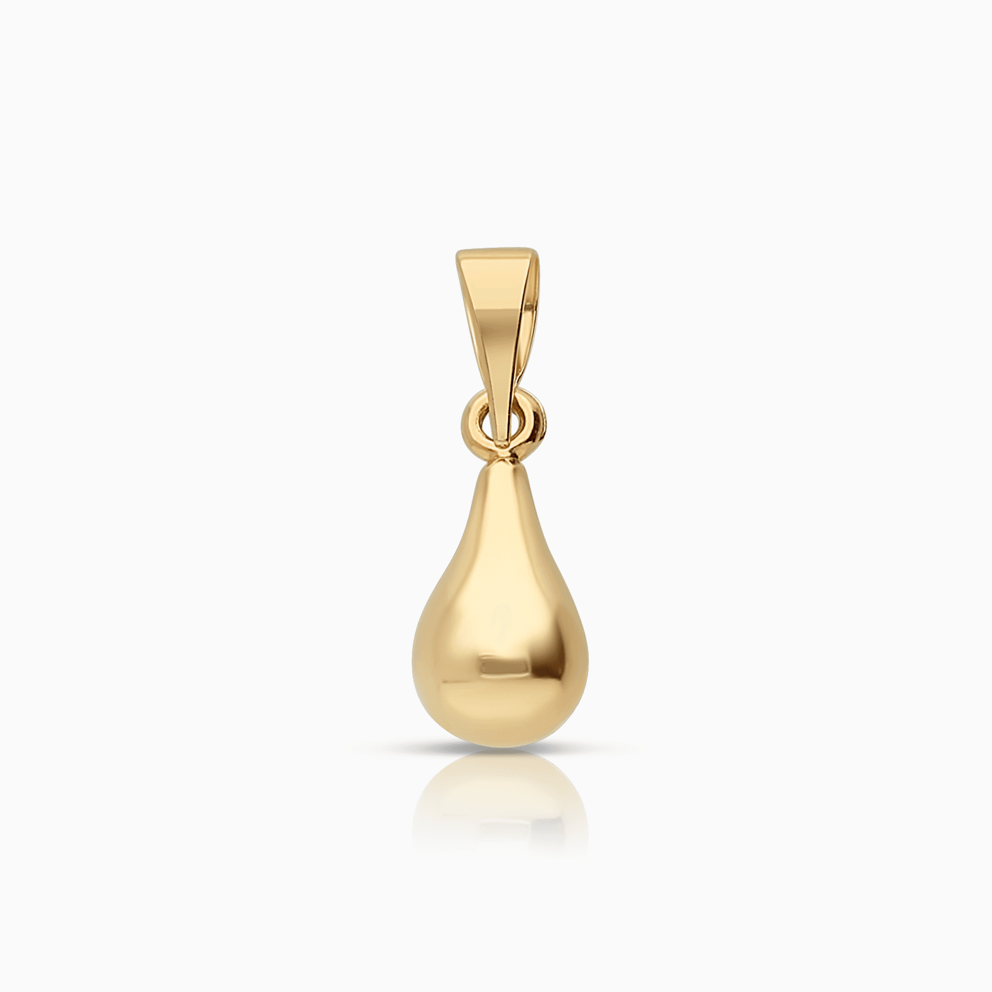 Drop pendant 0.32g 18K gold