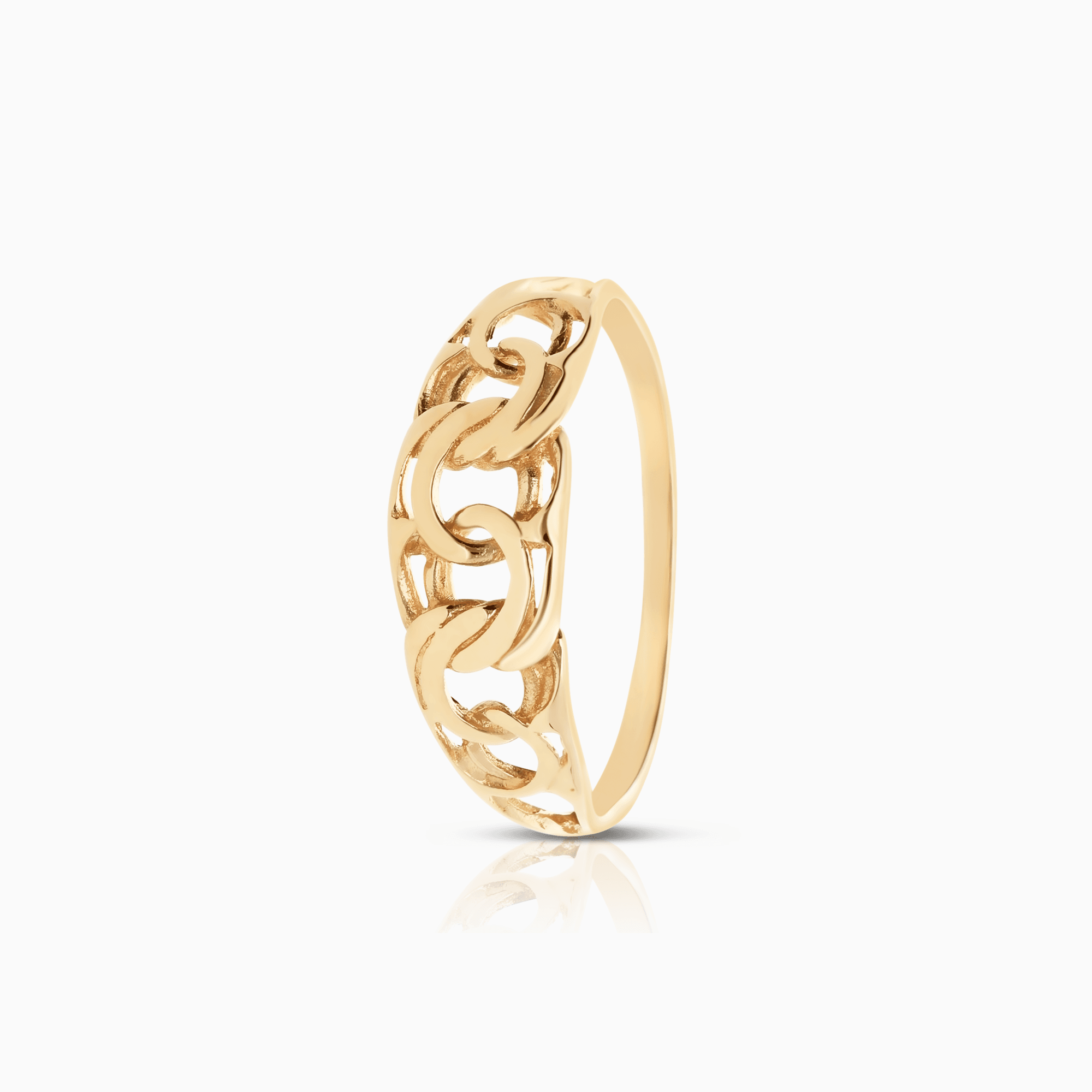 Bismarck ring 1,52g 18K guld