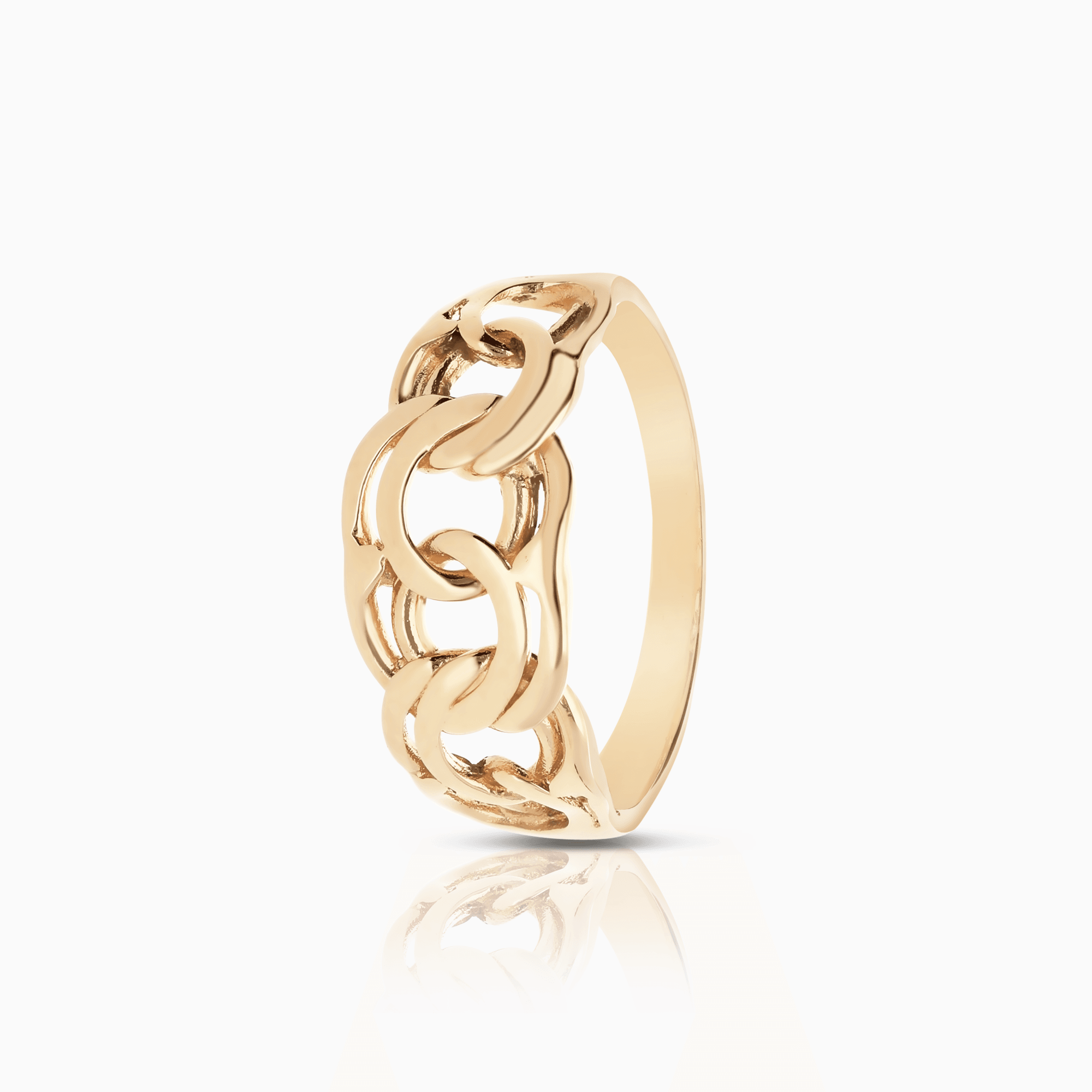 Bismarck ring 2,13g 18K guld